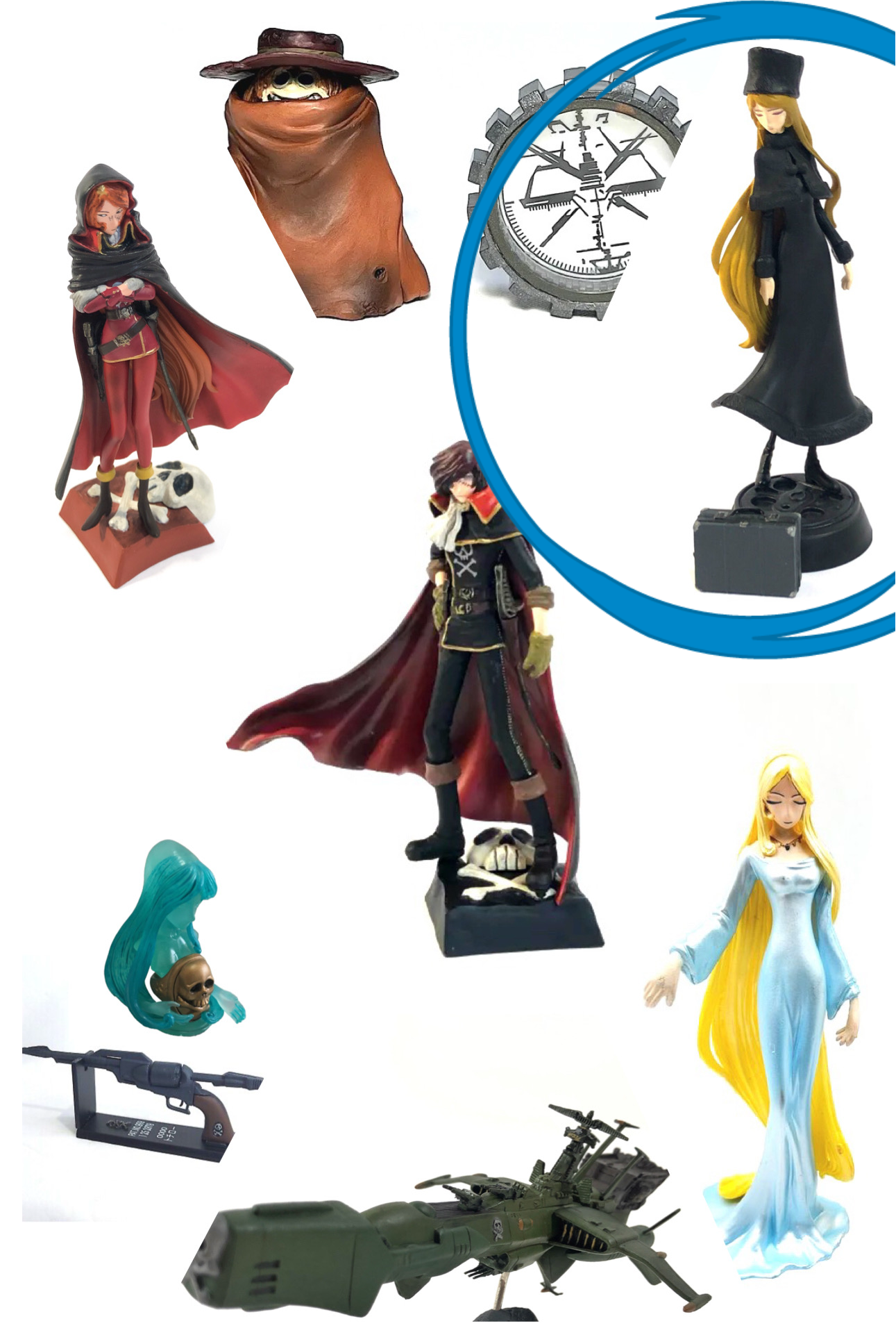 MARINA - 20th Century Cartoonist Collection - Albator / Galaxy Express 999
