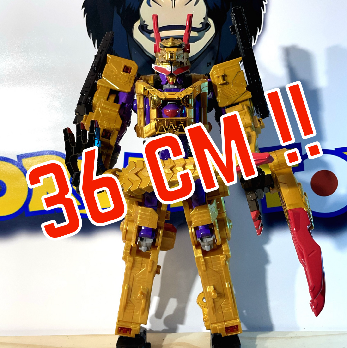 DX TORADORAGONJIN TIGER DRAGON ATTACK GOD - Avataro Sentai Donbrothers - Power Rangers