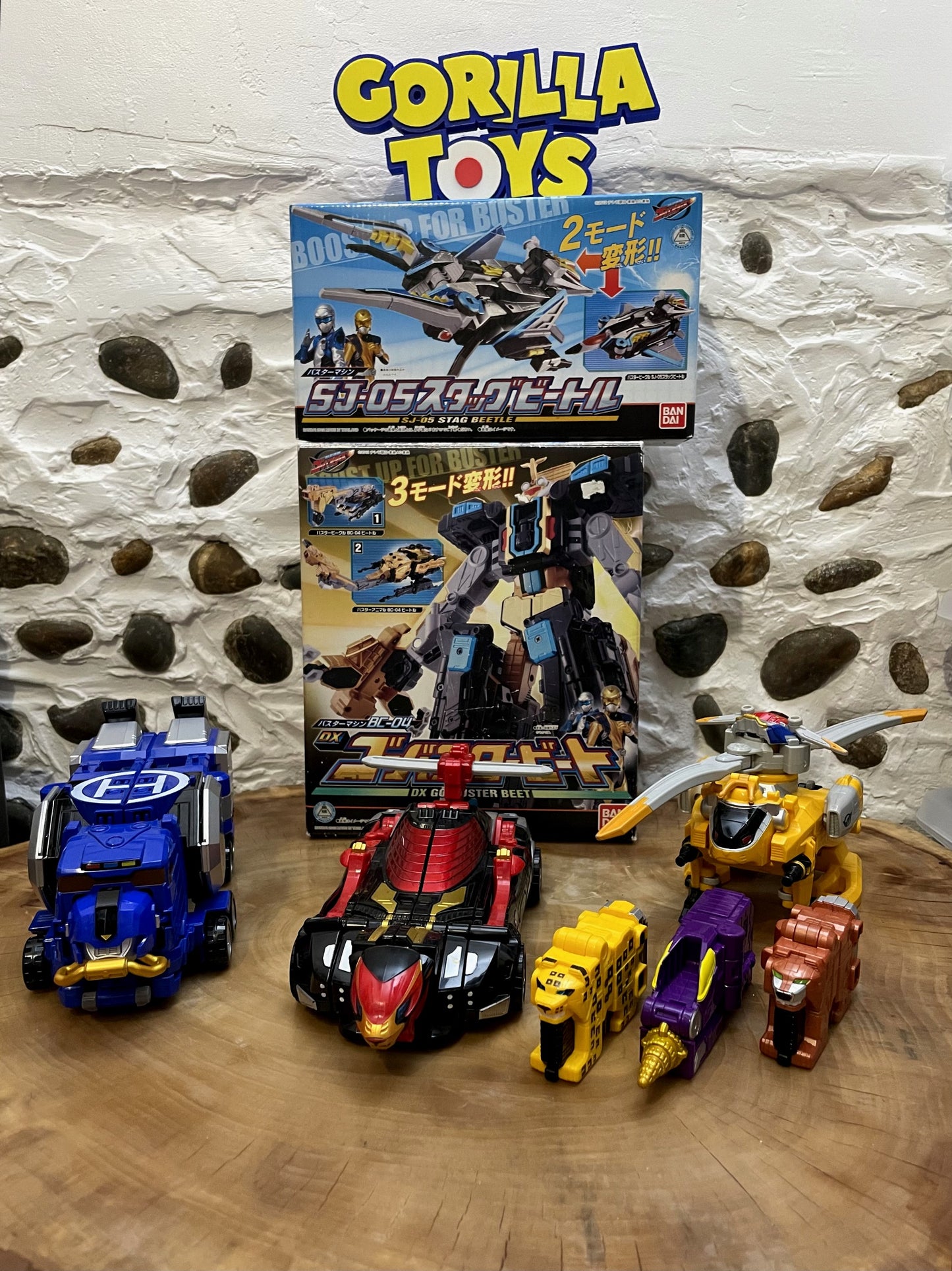 SUPER LOT GO BUSTER - Power Rangers