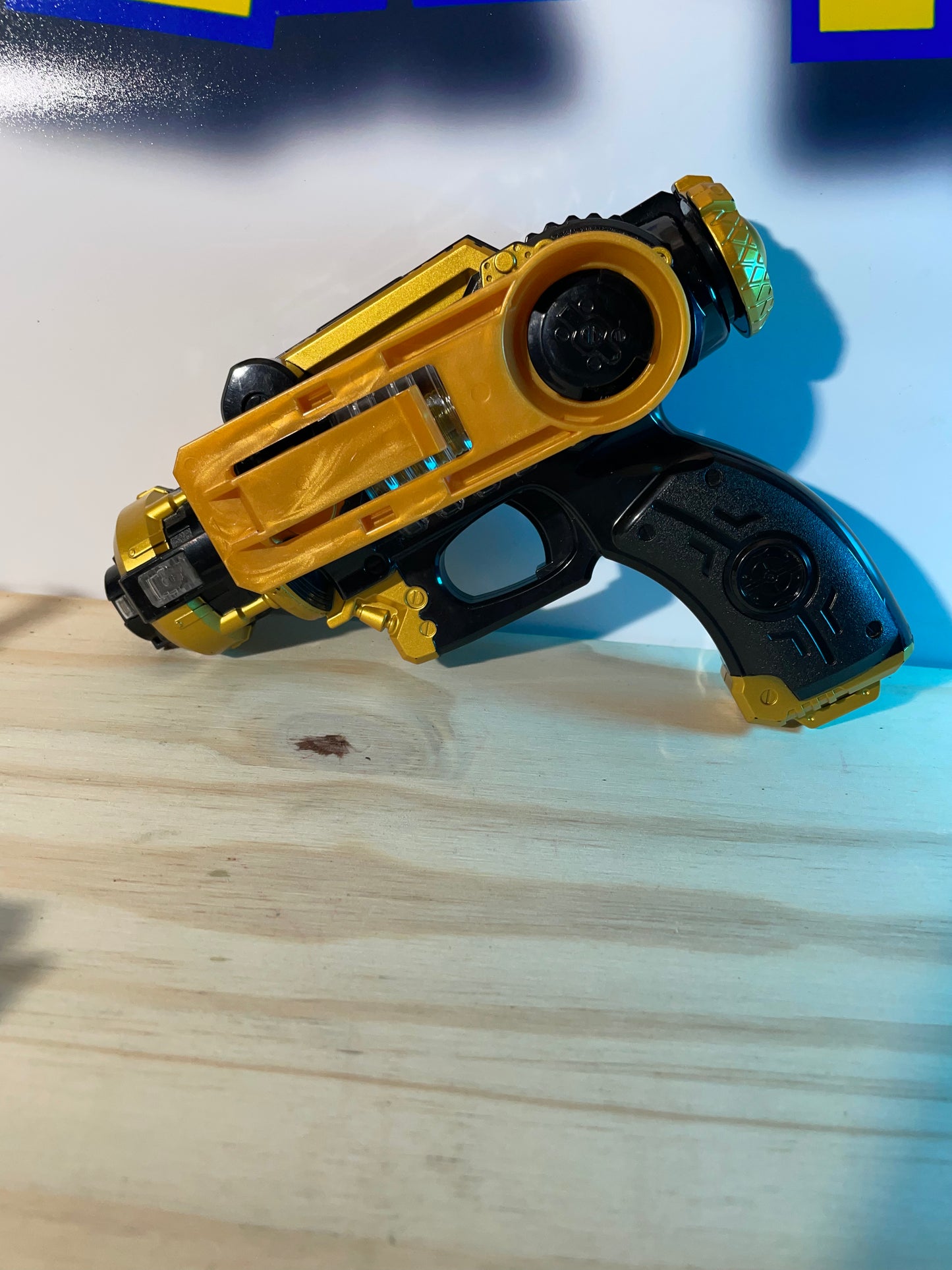 DX TENSOU SENTAI GOSEIGER GOSEI BLASTER & GOSE + VULCAN HEADDER - Power Rangers