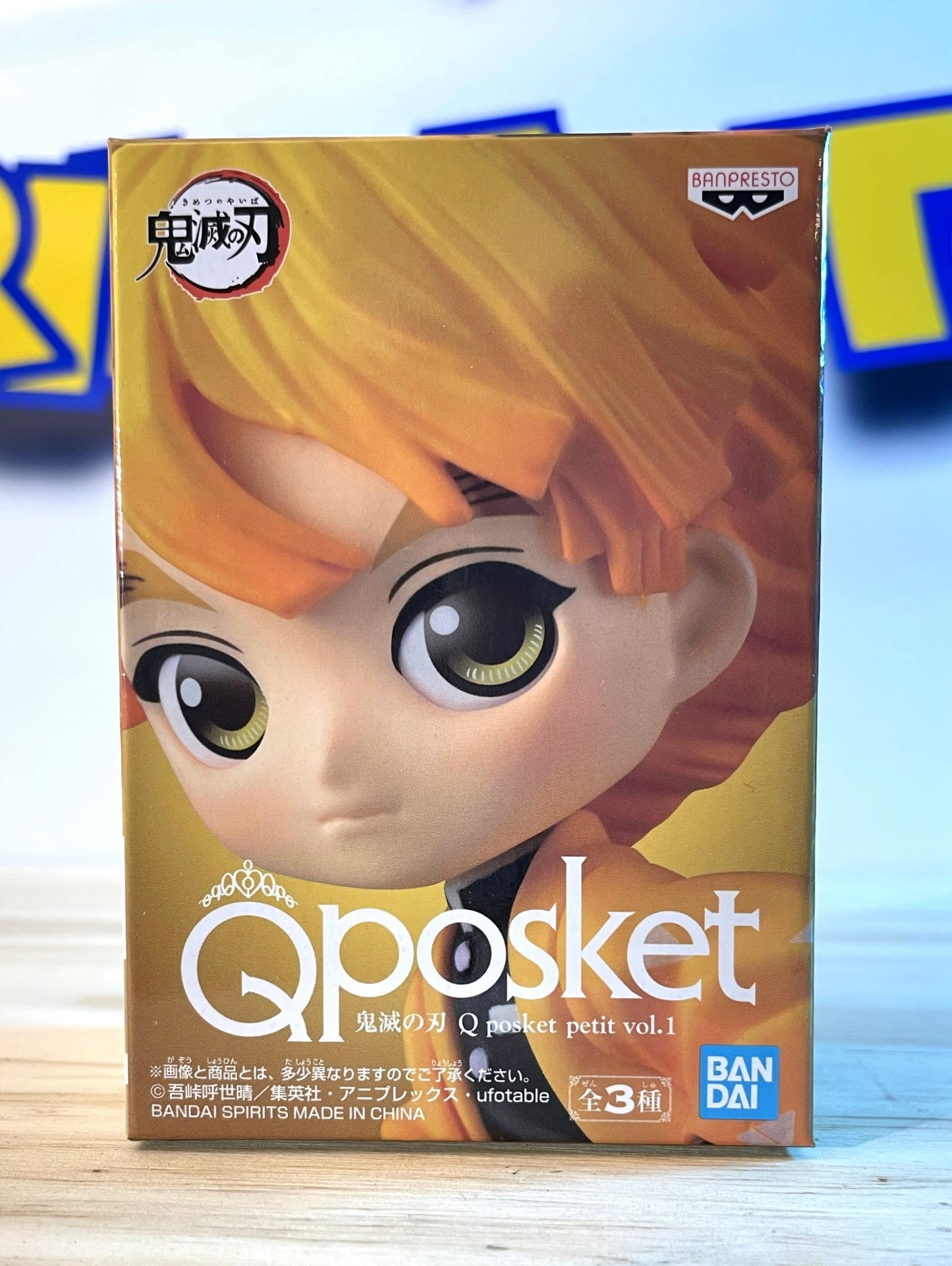 ZENITSU - Qposket petit Vol.1 - Demon Slayer