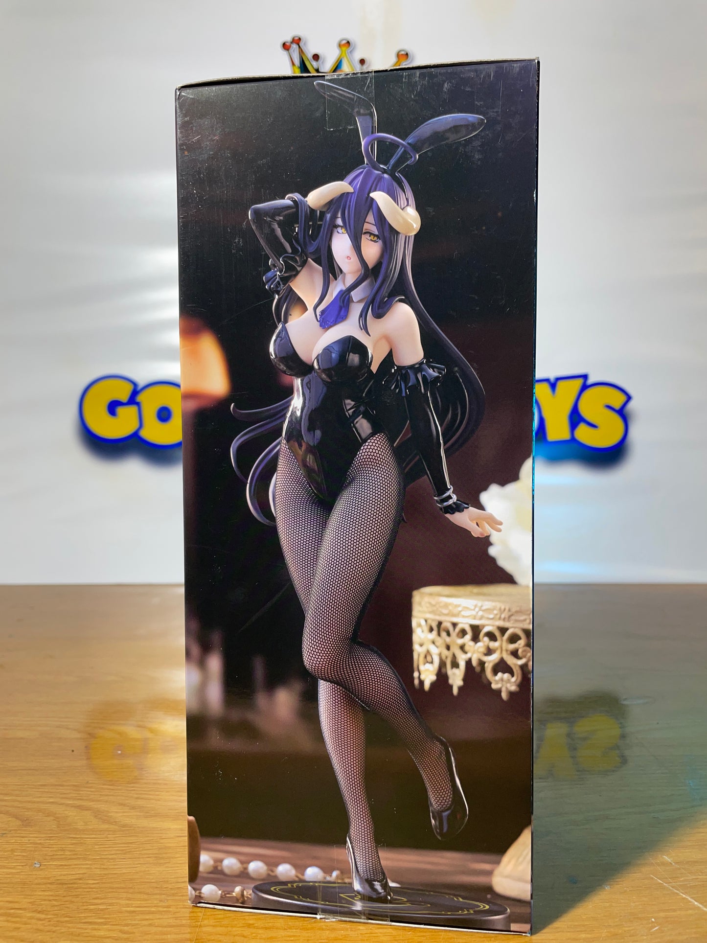ALBEDO - Black Ver. - BiCute Bunnies Figure - Overlord