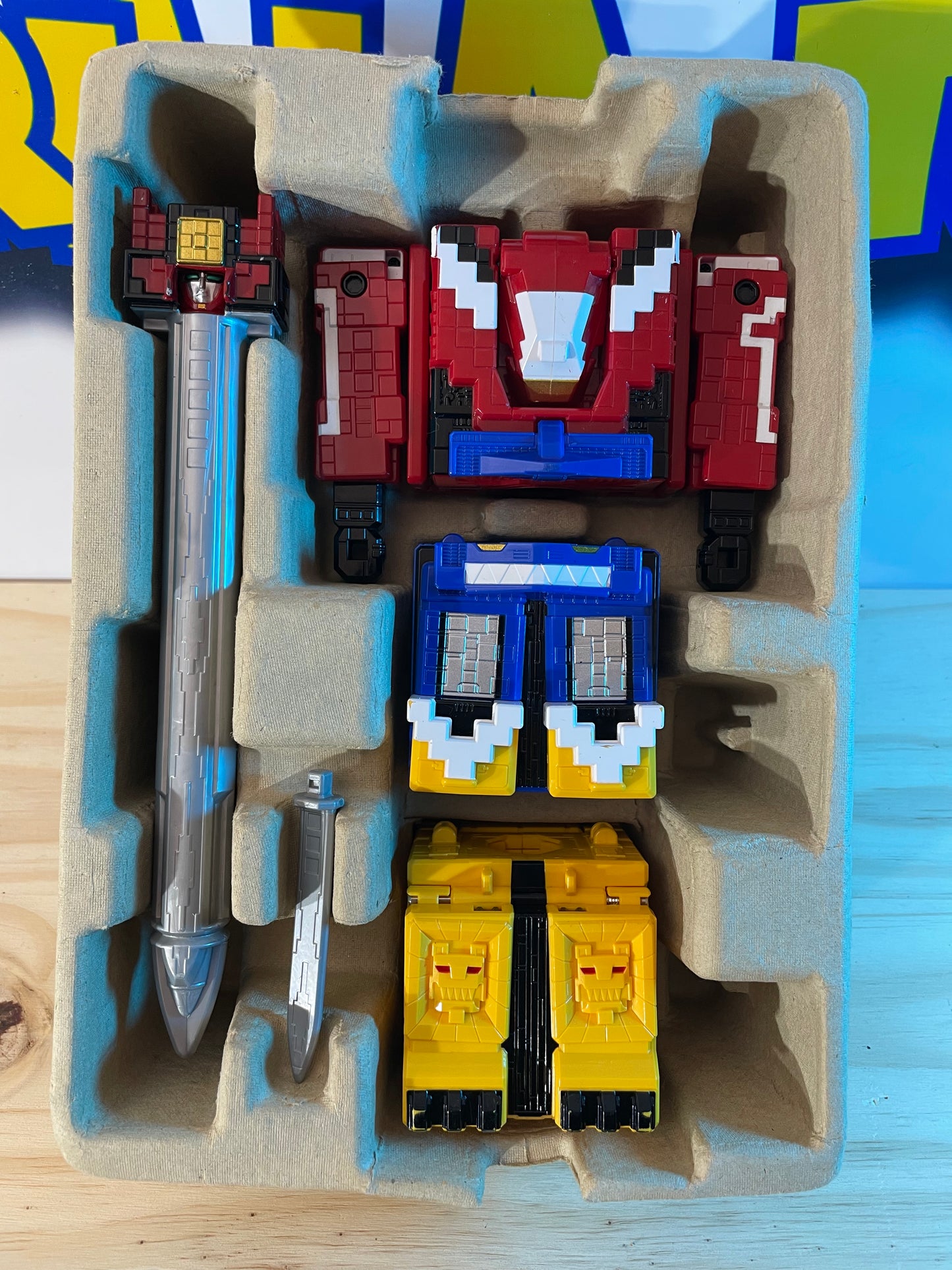 DX ZYUOH KING Doubutsu Sentai Zyuohger - Cube Animal Mecha - Power Rangers