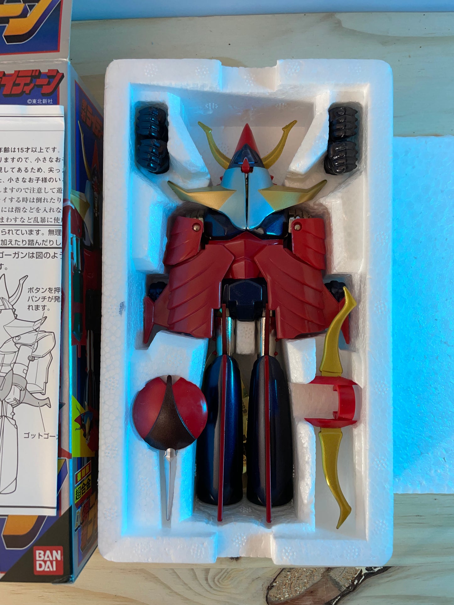 DX RAIDEEN THE BRAVE - GT-09R - Chogokin