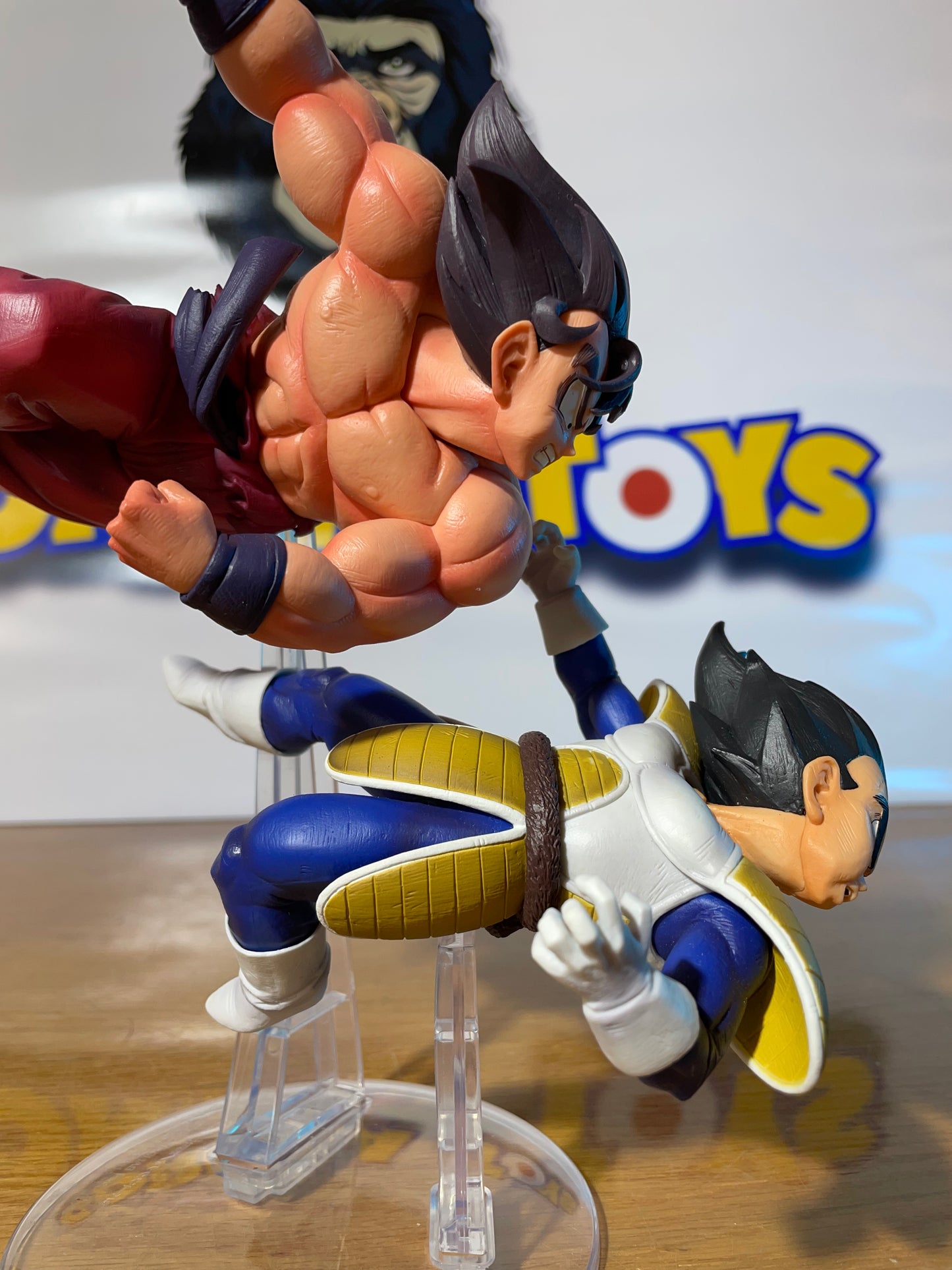 SON GOKU VS VEGETA - Ichiban Kuji B Prize - Dragon Ball Z