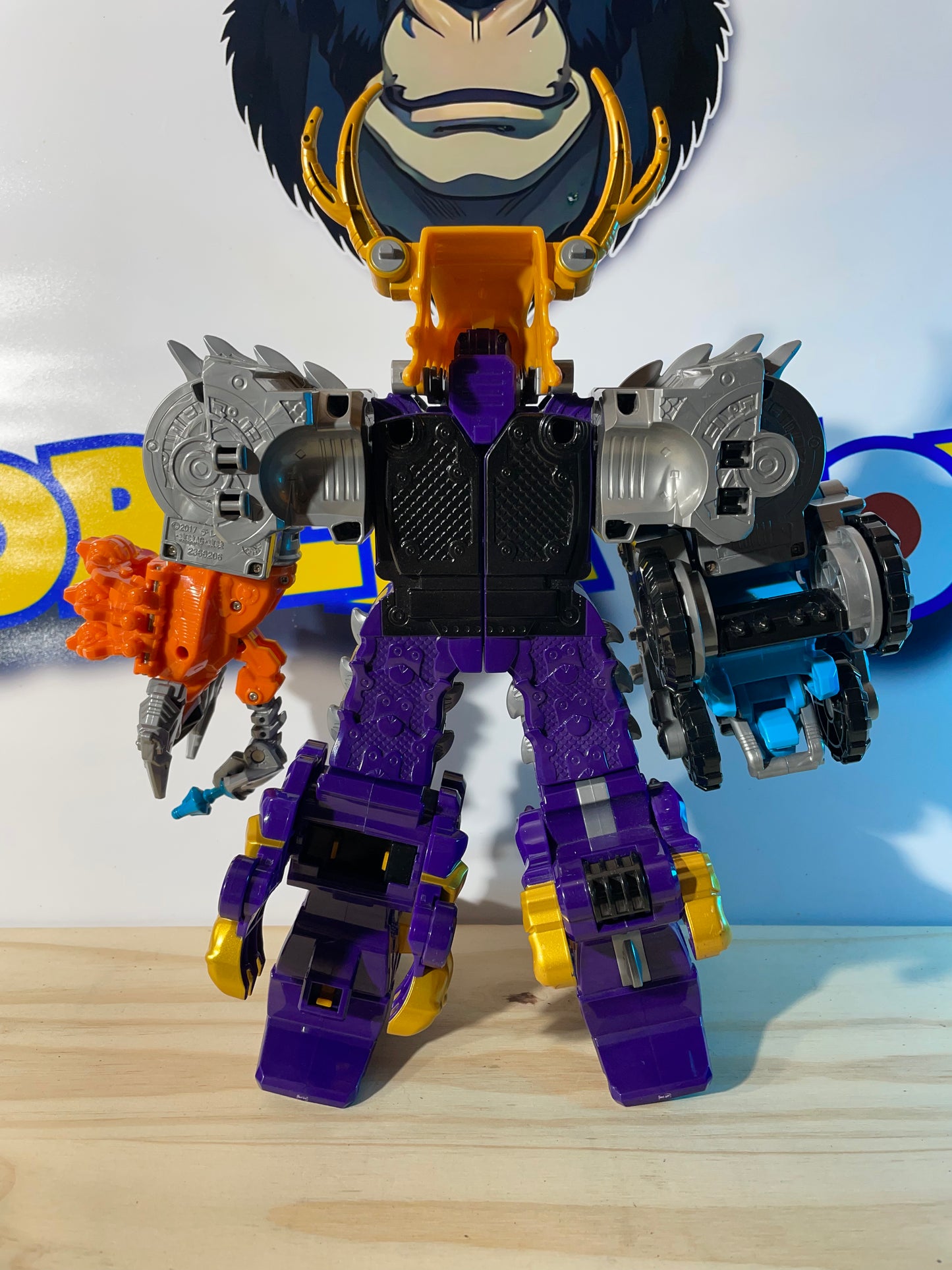 COSMIC FURY KYURANGER DX RYUTEIOH DRAGON MEGAZORD - Power Rangers
