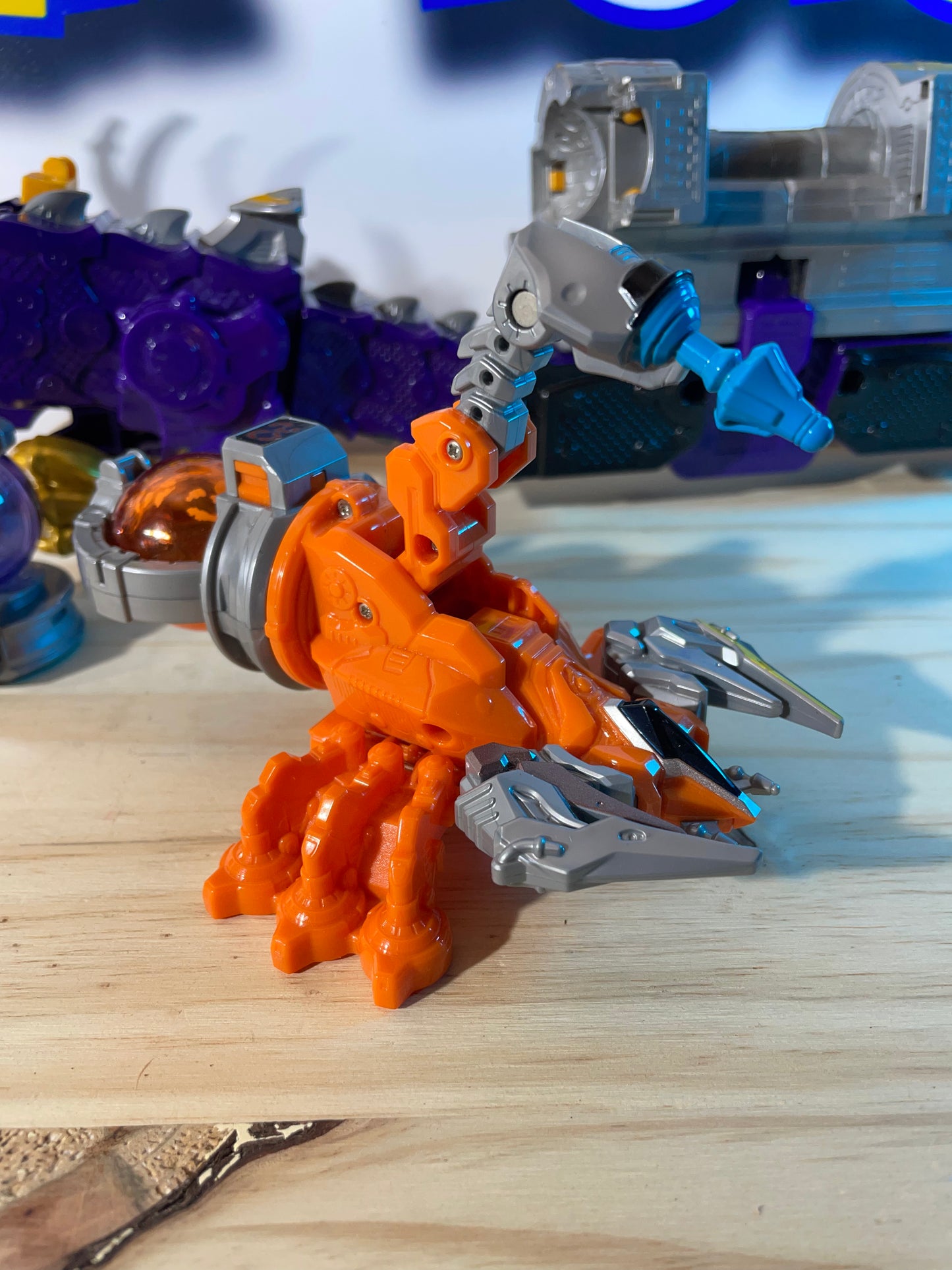 COSMIC FURY KYURANGER DX RYUTEIOH DRAGON MEGAZORD - Power Rangers