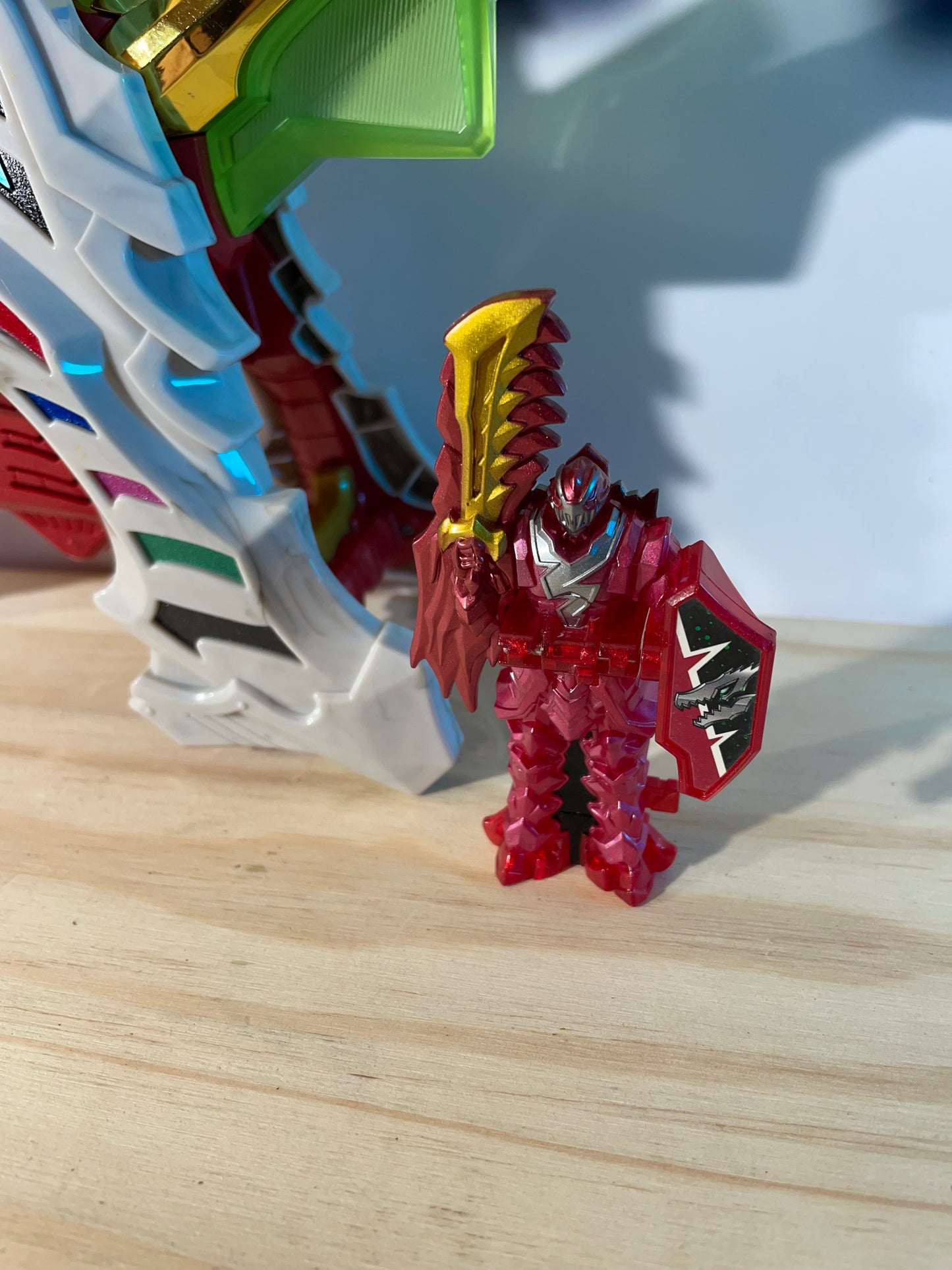 DINO FURY DX RYUSOUL CALIBUR SENTAI - Ryusoul Ken Saber Morpher + Key - Power Rangers