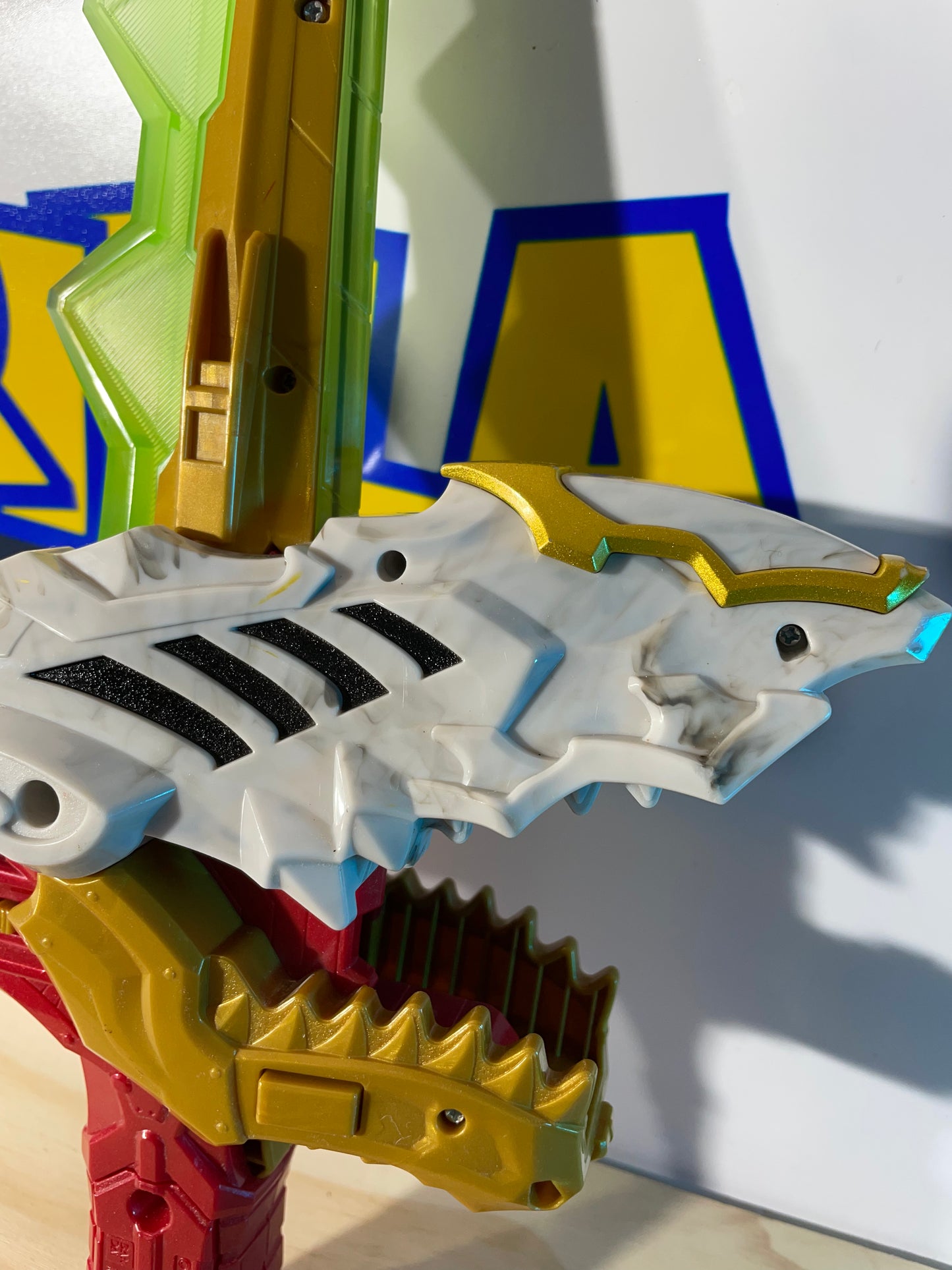 DINO FURY DX RYUSOUL CALIBUR SENTAI - Ryusoul Ken Saber Morpher + Key - Power Rangers