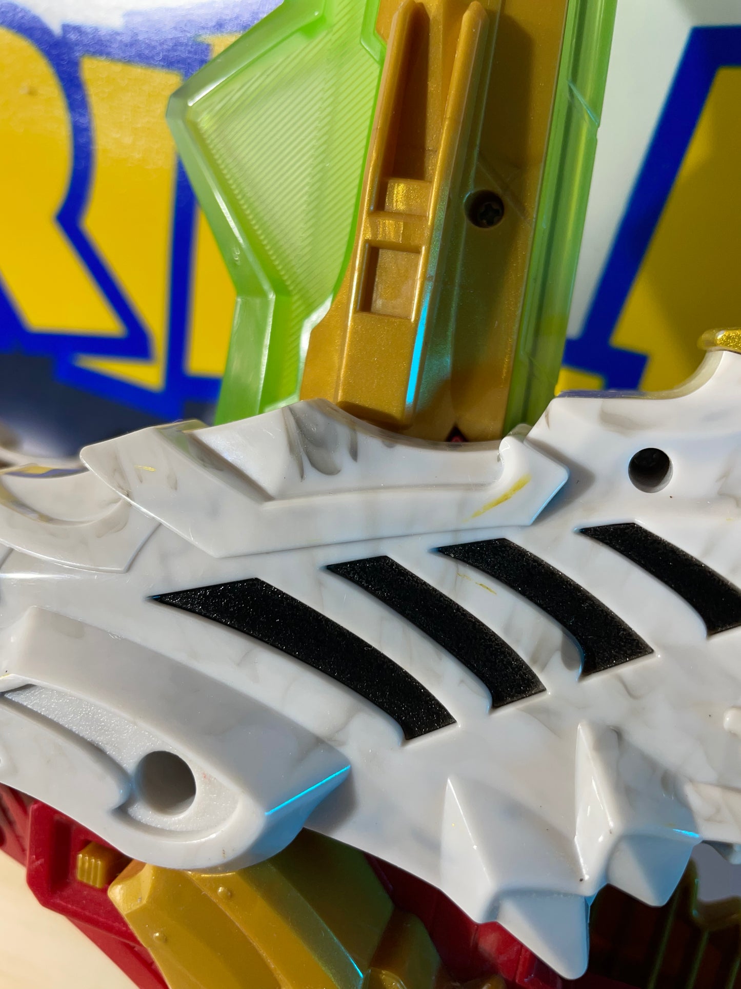 DINO FURY DX RYUSOUL CALIBUR SENTAI - Ryusoul Ken Saber Morpher + Key - Power Rangers