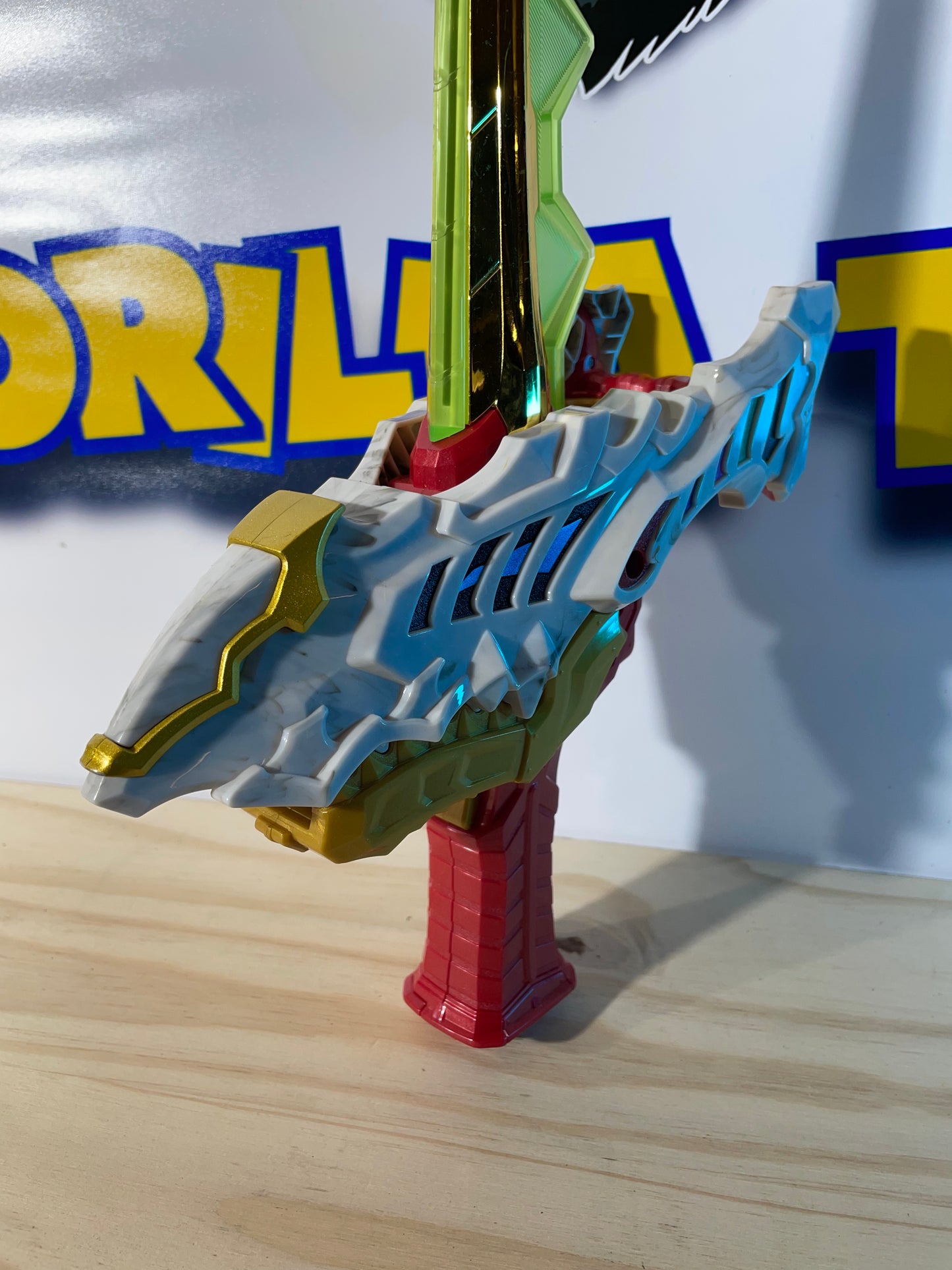 DINO FURY DX RYUSOUL CALIBUR SENTAI - Ryusoul Ken Saber Morpher + Key - Power Rangers