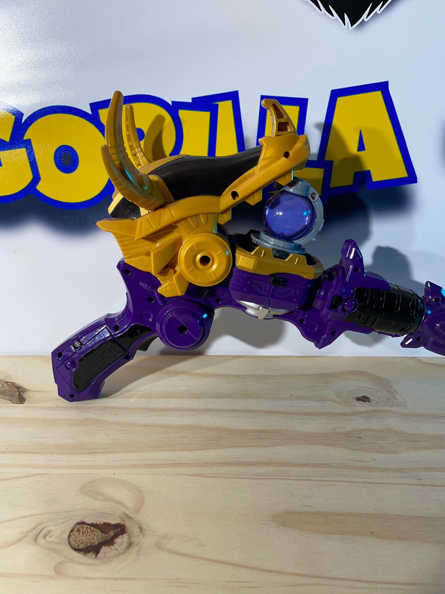 UCHU SENTAI KYURANGER DX BITING MORPHER GUN RYUTSUEIDER & RYU KYUTAMA - Power Rangers
