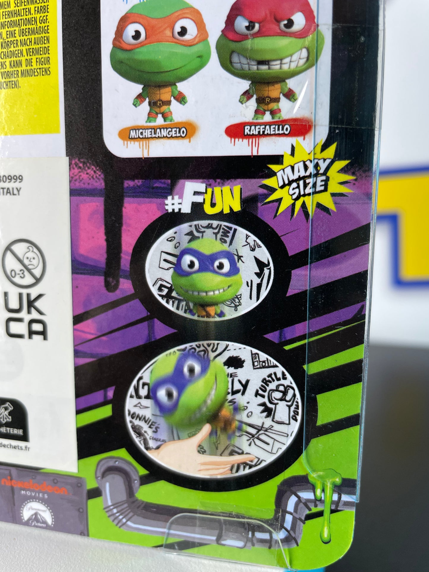 LEONARDO - Elastikorps Figure - Wave 1 - Mutant Mayhem - Teenage Mutant Ninja Turtles