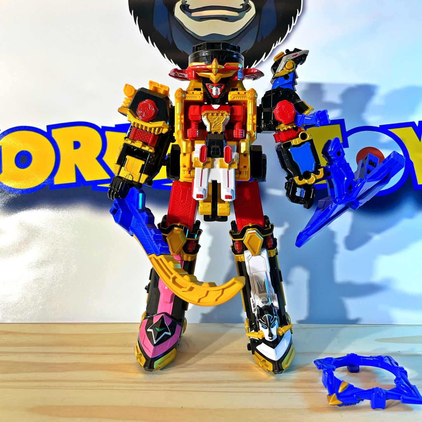 DX SHURIKEN MEGAZORD - Steel Ninja Ninninger - Power Rangers