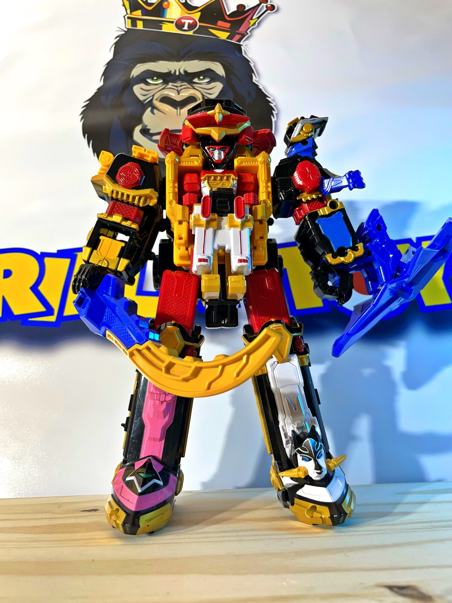 DX SHURIKEN MEGAZORD - Steel Ninja Ninninger - Power Rangers