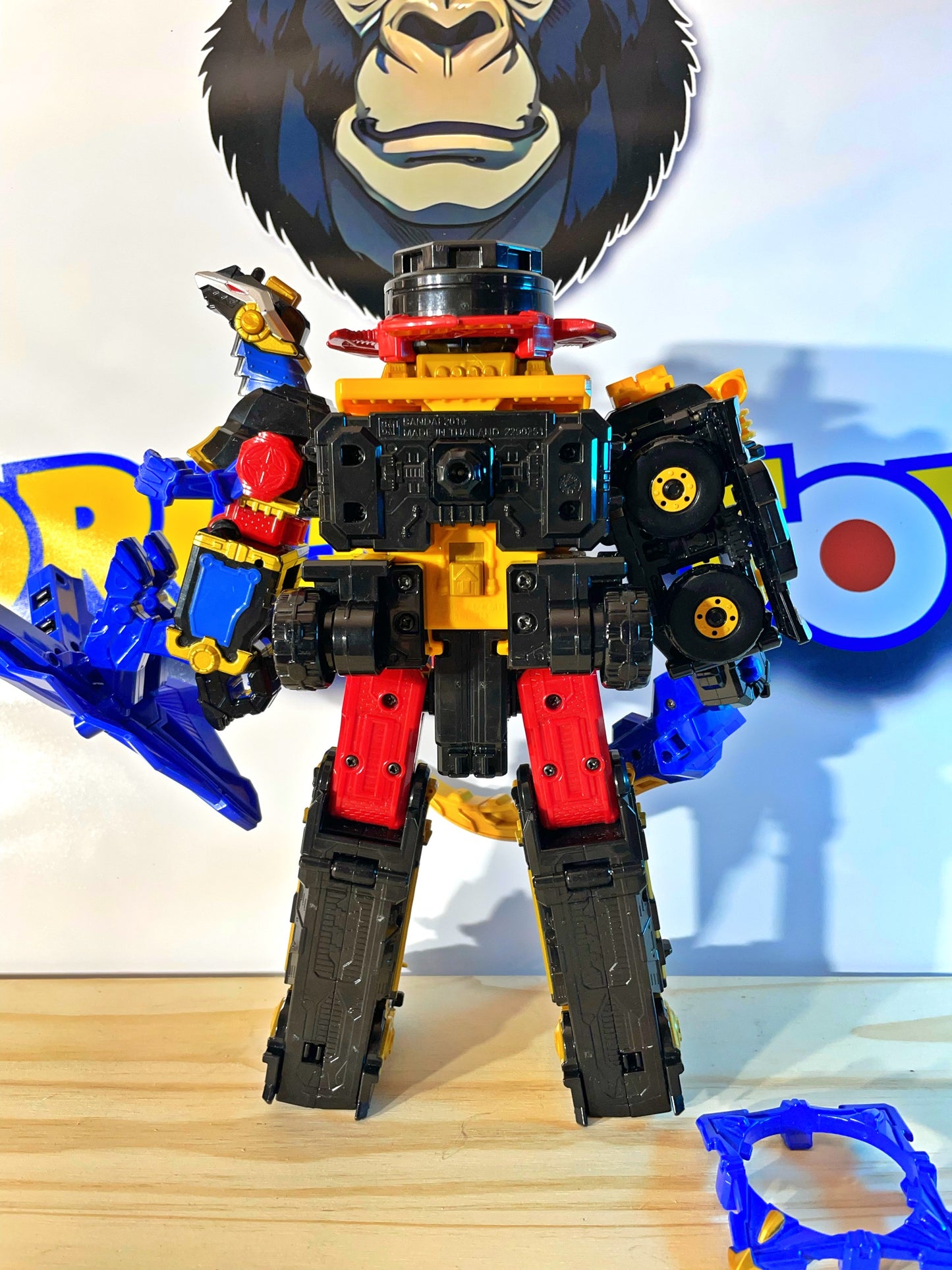 DX SHURIKEN MEGAZORD - Steel Ninja Ninninger - Power Rangers