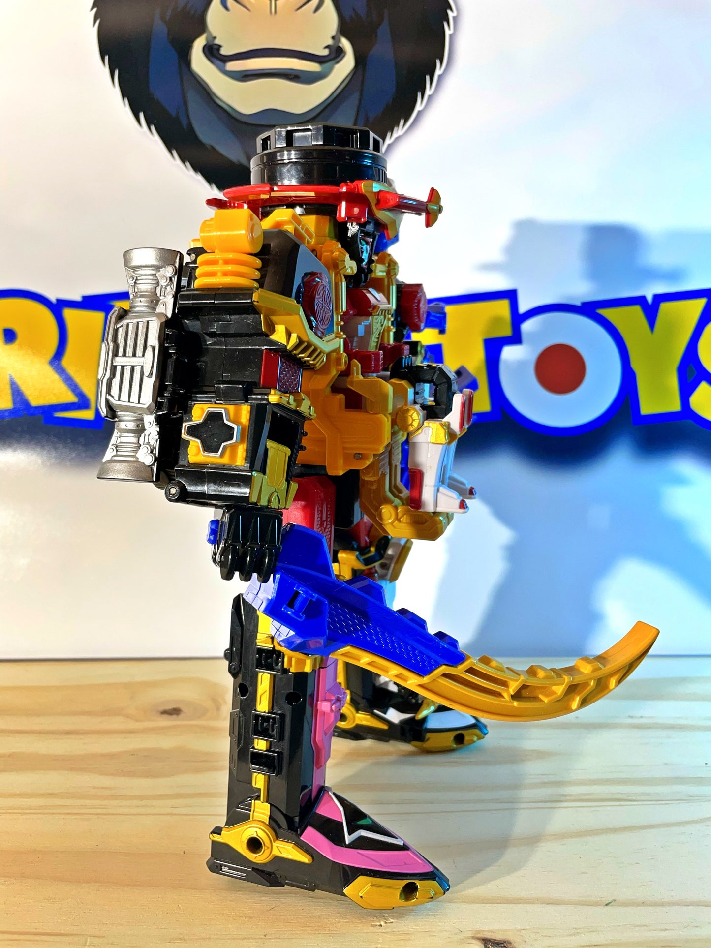 DX SHURIKEN MEGAZORD - Steel Ninja Ninninger - Power Rangers