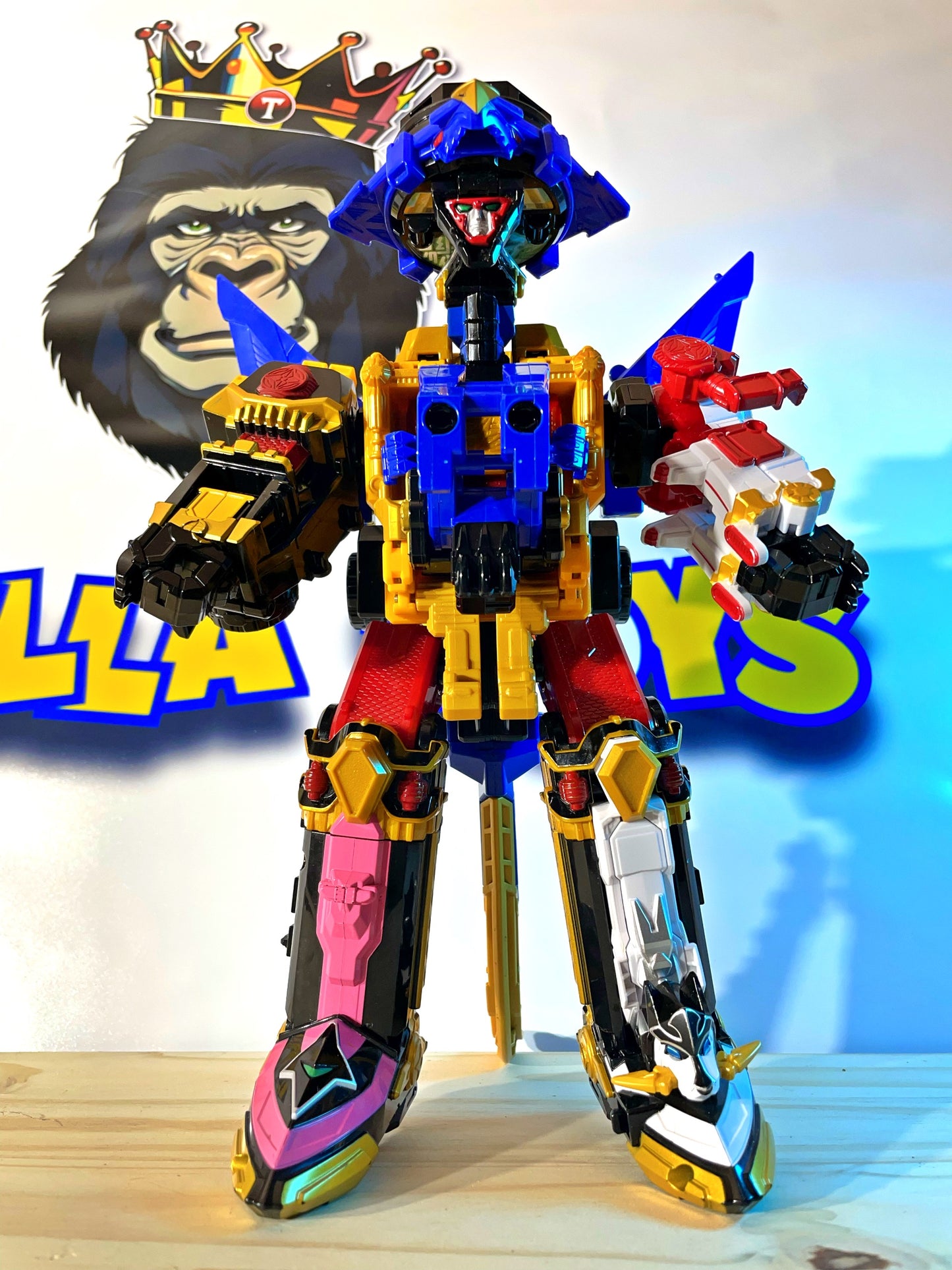 DX SHURIKEN MEGAZORD - Steel Ninja Ninninger - Power Rangers