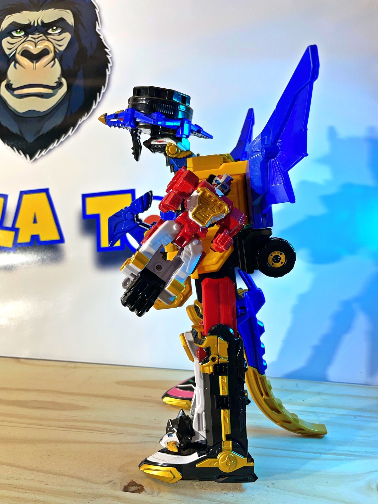 DX SHURIKEN MEGAZORD - Steel Ninja Ninninger - Power Rangers