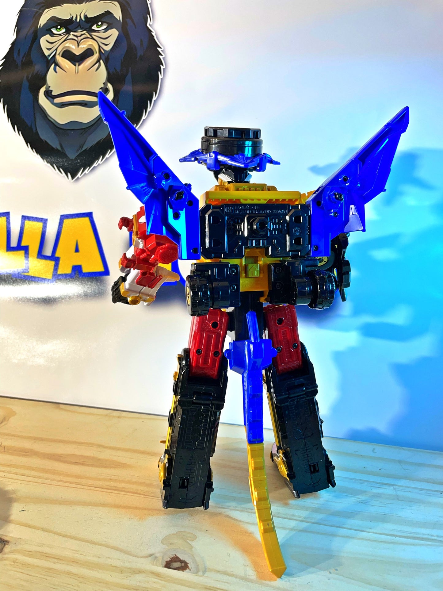 DX SHURIKEN MEGAZORD - Steel Ninja Ninninger - Power Rangers