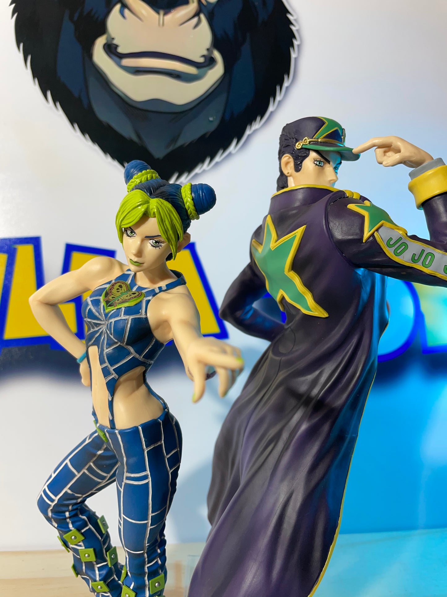 JOLYNE CUJOH & JOTARO KUJO - Ichiban Kuji LAST ONE Prize - Jojo's Bizarre Adventure Stone Ocean