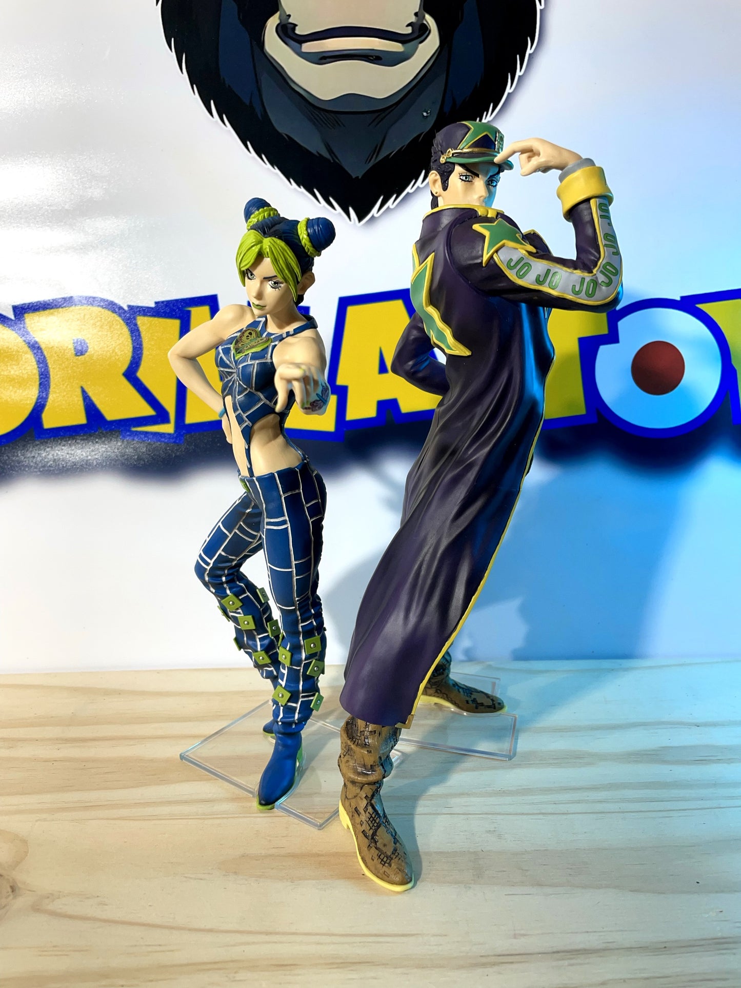 JOLYNE CUJOH & JOTARO KUJO - Ichiban Kuji LAST ONE Prize - Jojo's Bizarre Adventure Stone Ocean