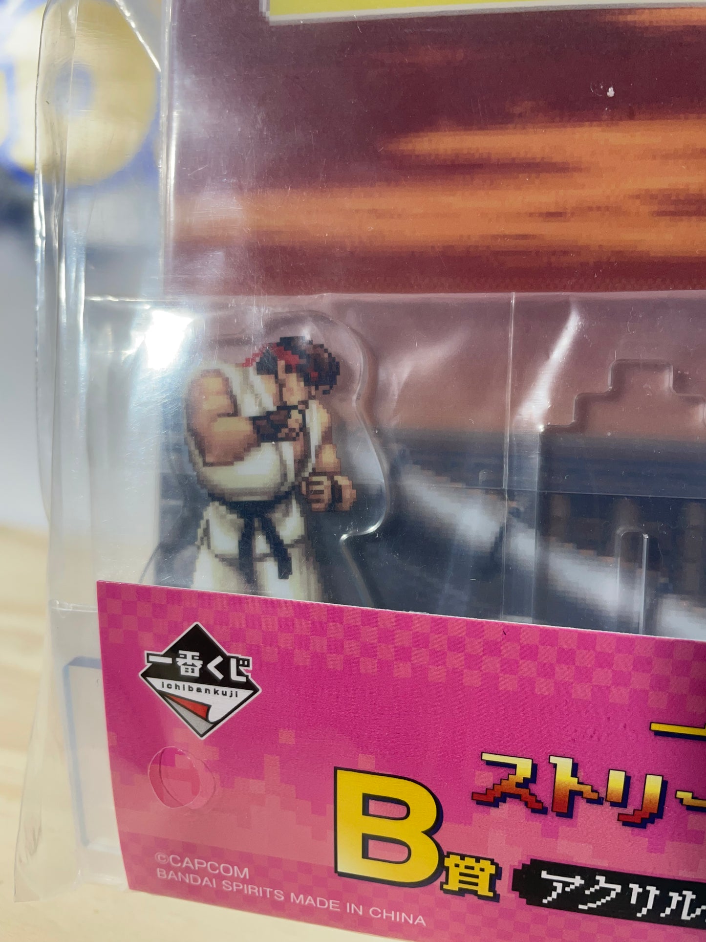 RYU VS CHUN LI - Stand Acrylic Scene - Ichiban Kuji B Prize - Street Fighter