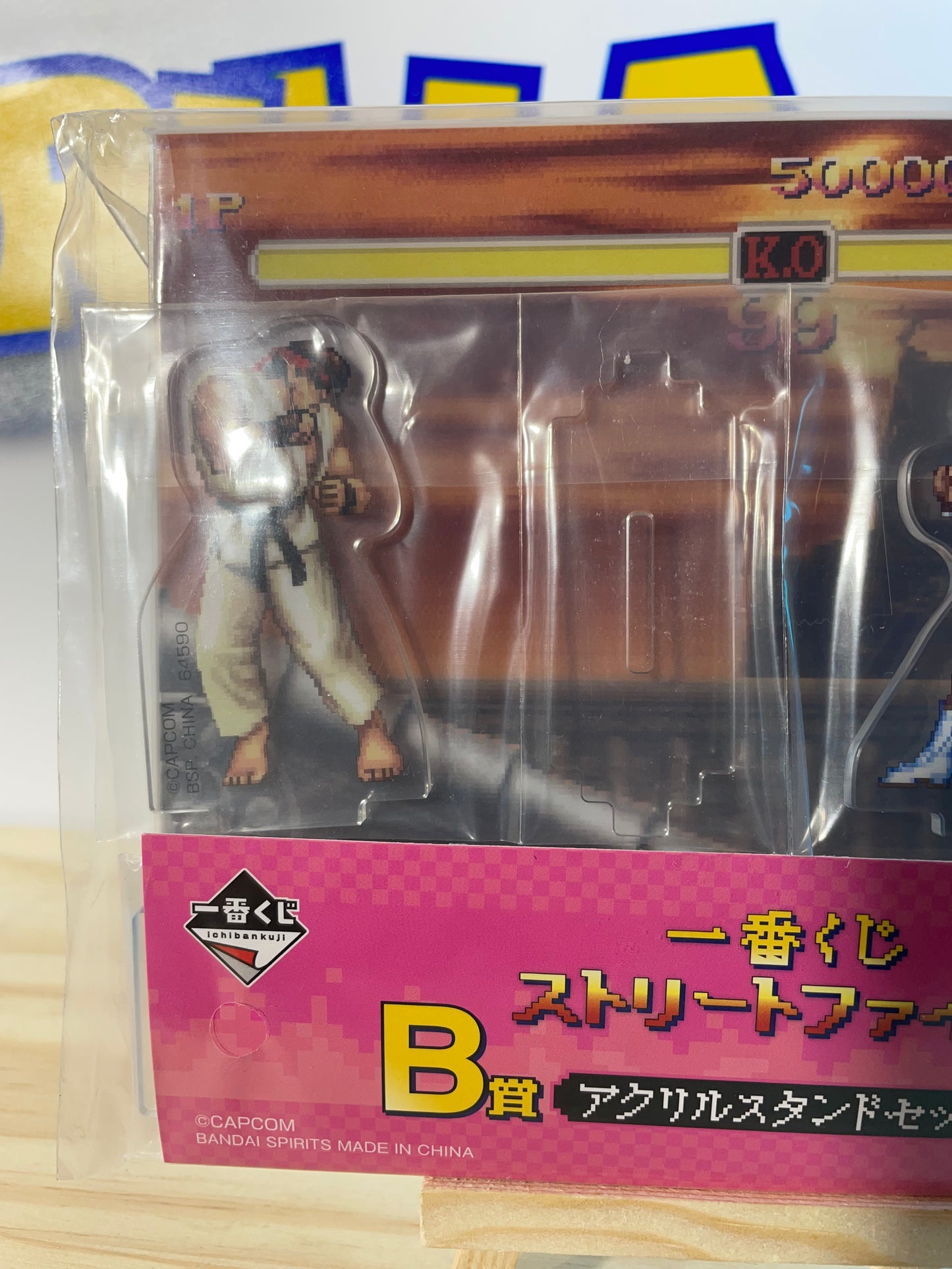 RYU VS CHUN LI - Stand Acrylic Scene - Ichiban Kuji B Prize - Street Fighter