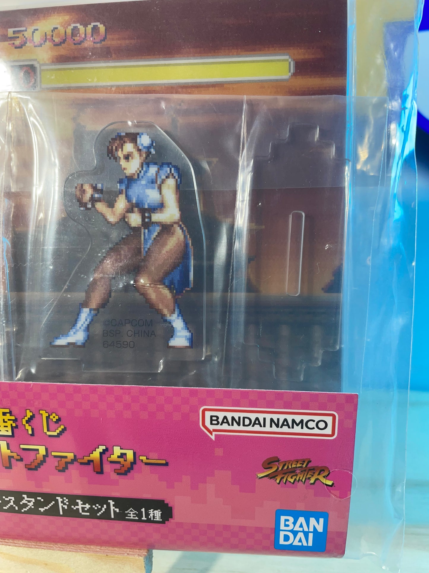 RYU VS CHUN LI - Stand Acrylic Scene - Ichiban Kuji B Prize - Street Fighter