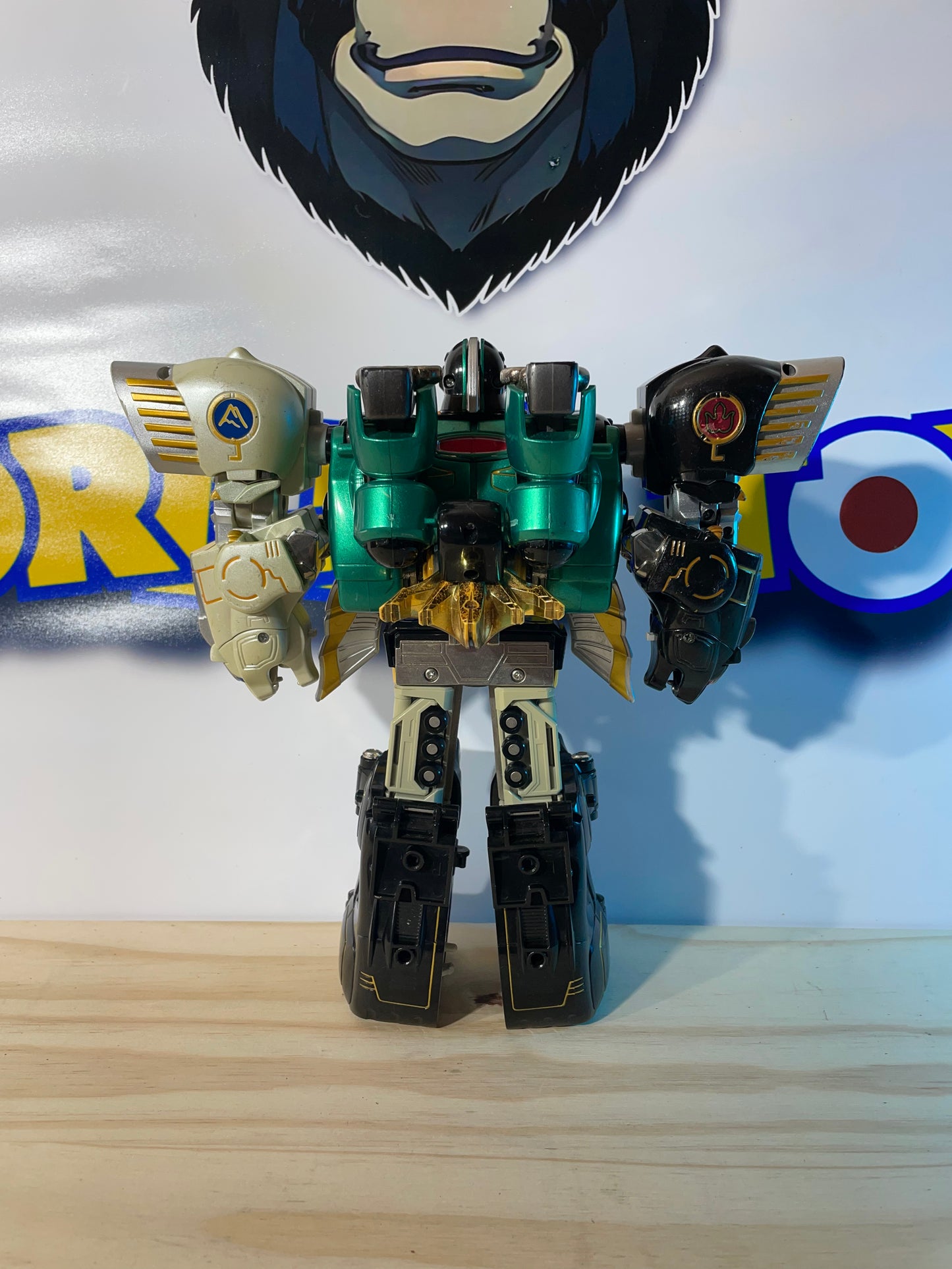 Wild Force Gaoranger DX Gao Muscle Megazord - Japan Version - Power Rangers