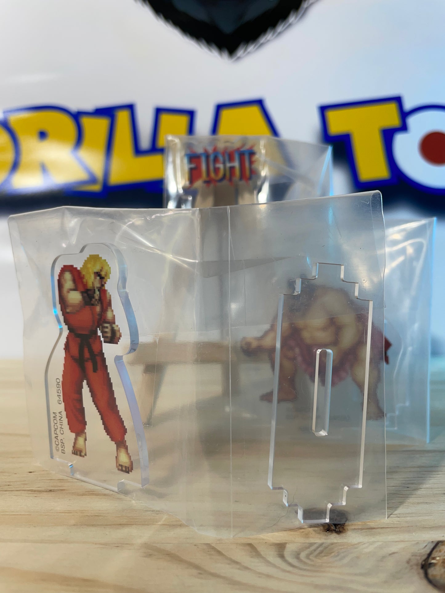 KEN VS HONDA - Stand Acrylic Scene - Ichiban Kuji G Prize - Street Fighter