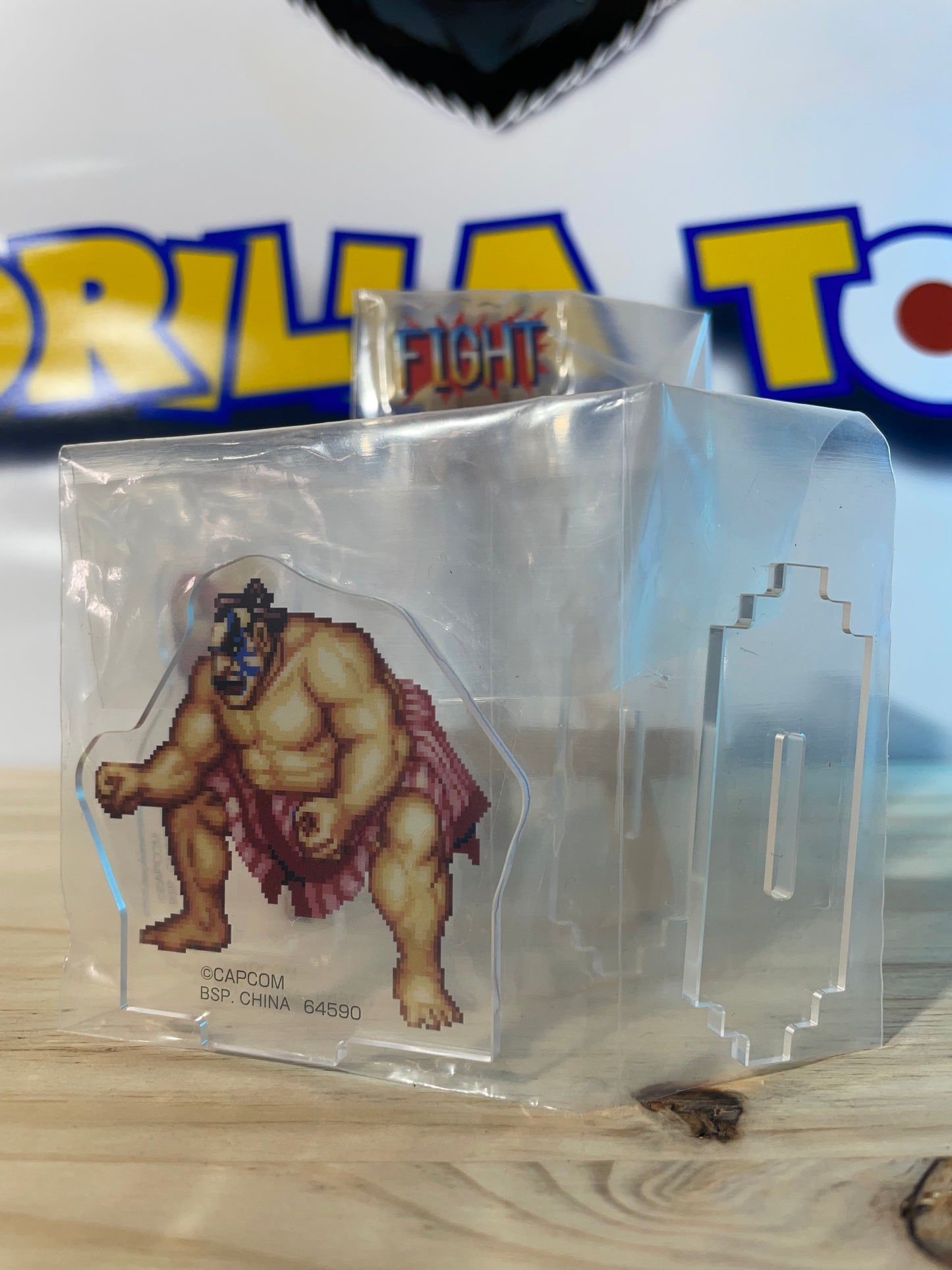 KEN VS HONDA - Stand Acrylic Scene - Ichiban Kuji G Prize - Street Fighter