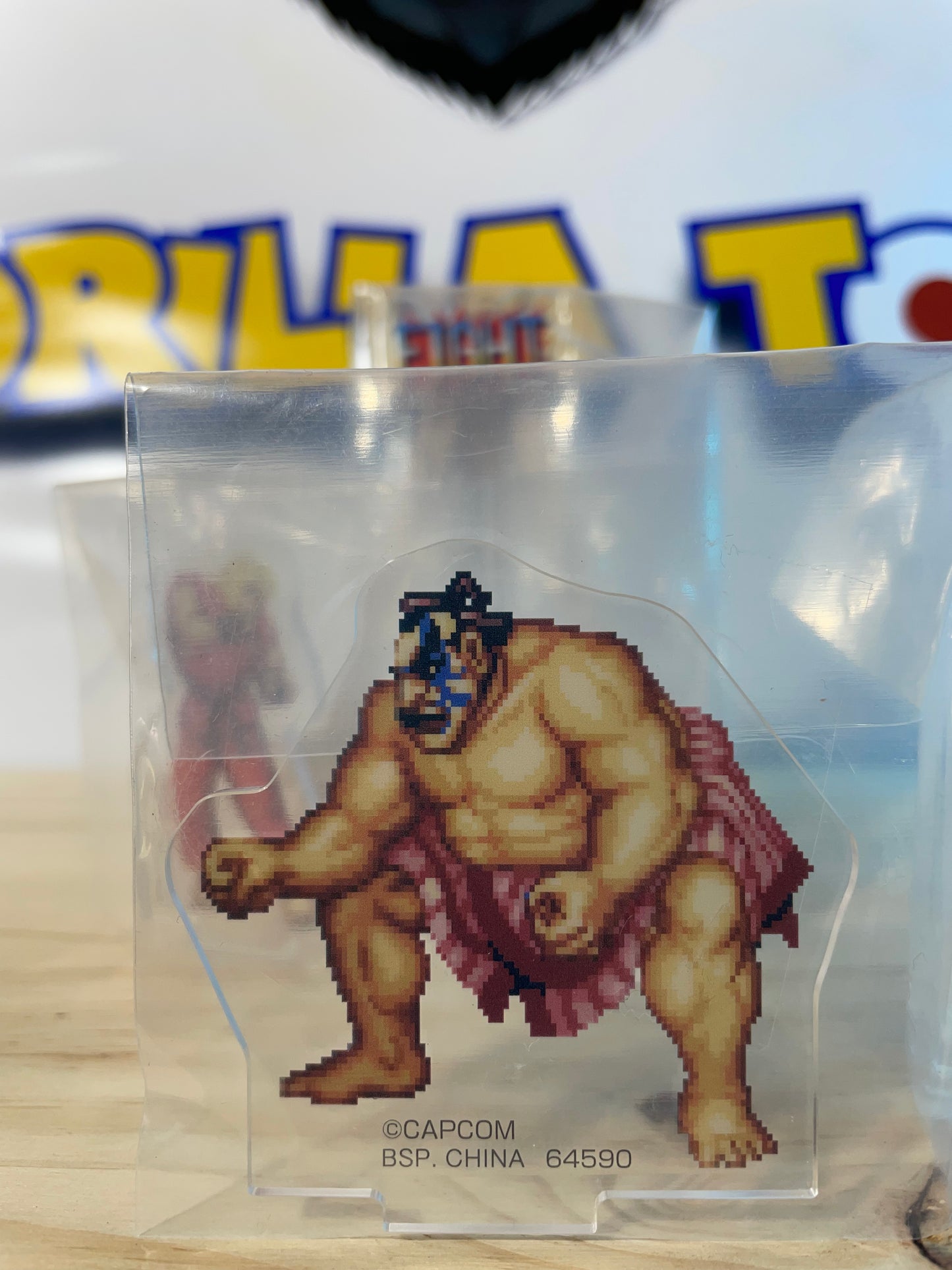 KEN VS HONDA - Stand Acrylic Scene - Ichiban Kuji G Prize - Street Fighter