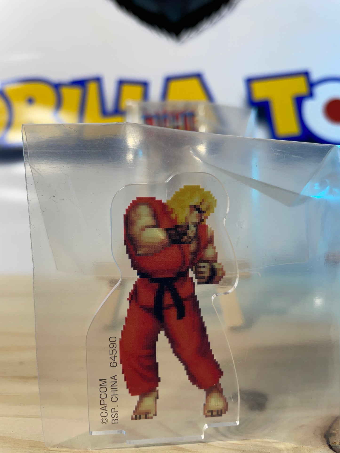 KEN VS HONDA - Stand Acrylic Scene - Ichiban Kuji G Prize - Street Fighter