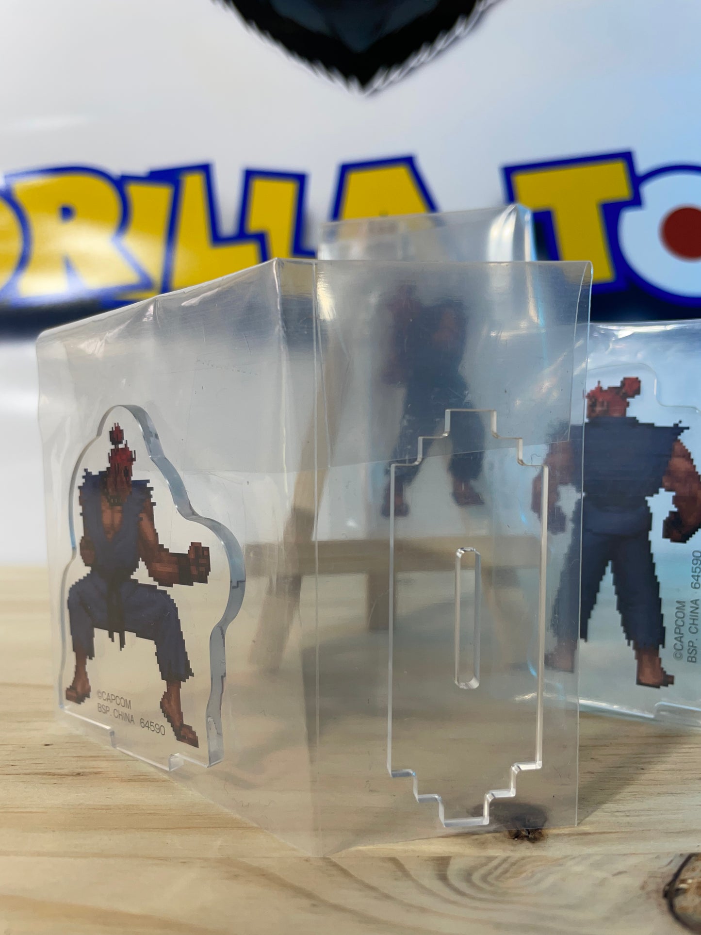 3x GOUKI / AKUMA - Stand Acrylic - Ichiban Kuji G Prize - Street Fighter