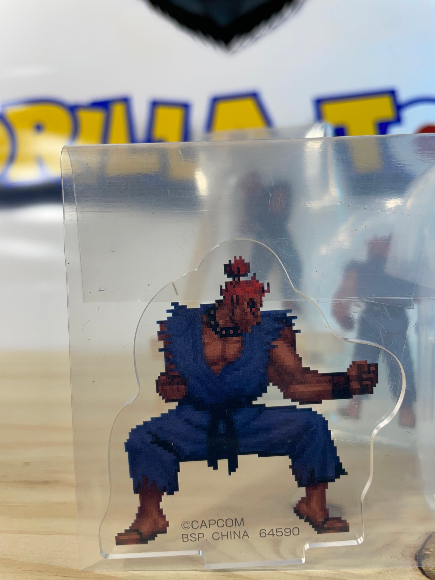 3x GOUKI / AKUMA - Stand Acrylic - Ichiban Kuji G Prize - Street Fighter