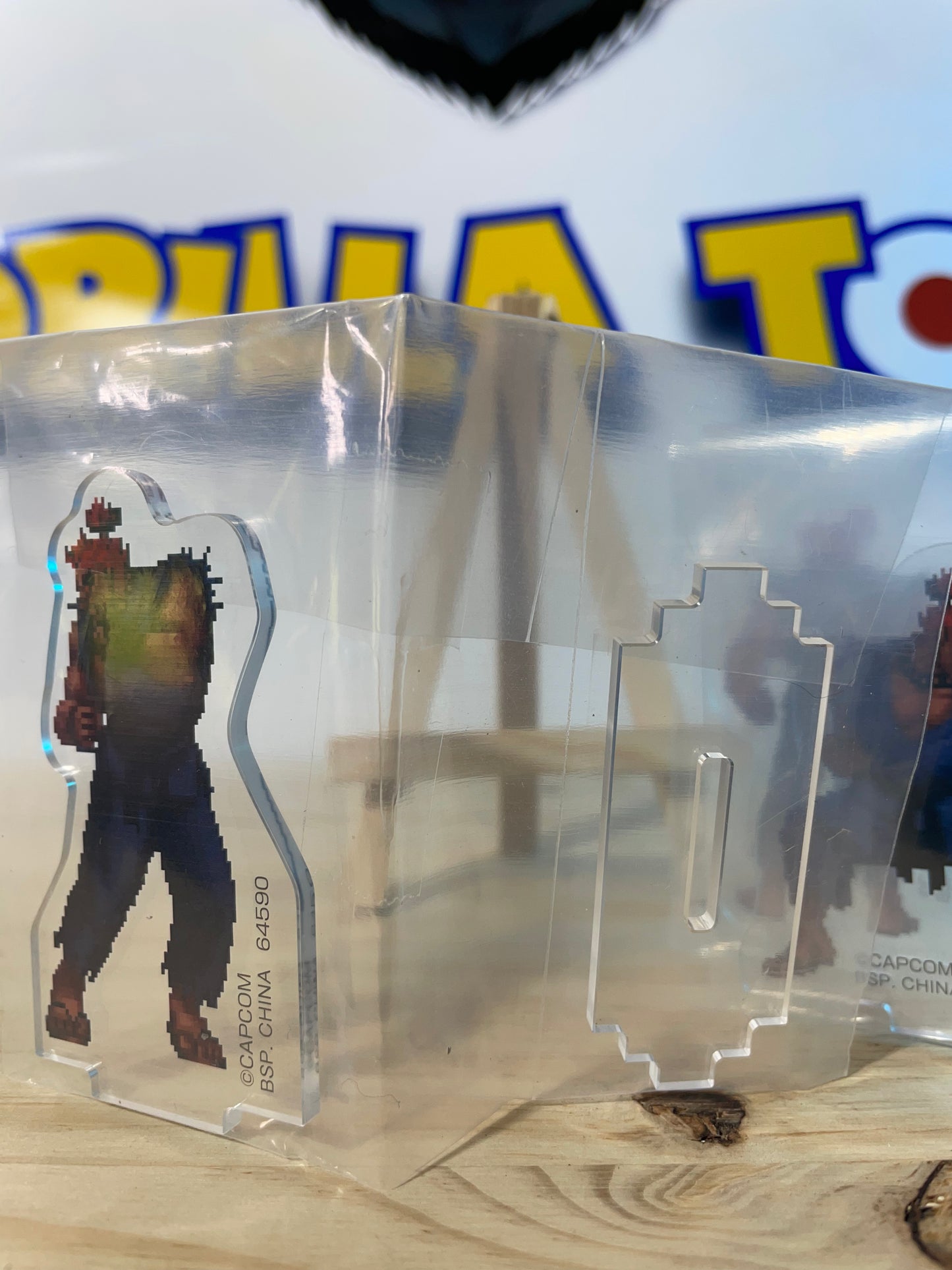 3x GOUKI / AKUMA - Stand Acrylic - Ichiban Kuji G Prize - Street Fighter