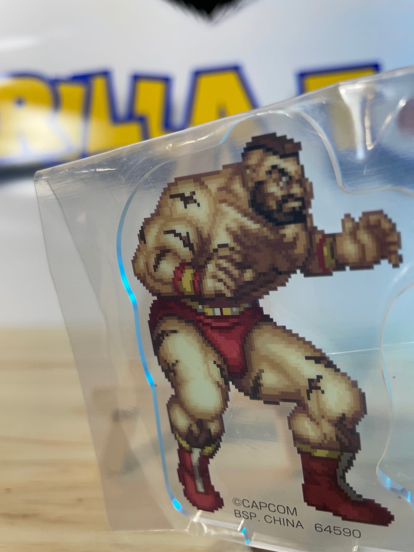 ZANGIEF - Stand Acrylic Figure - Ichiban Kuji G Prize - Street Fighter