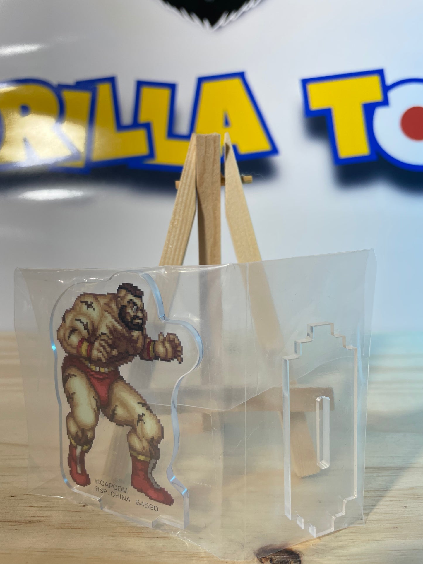 ZANGIEF - Stand Acrylic Figure - Ichiban Kuji G Prize - Street Fighter