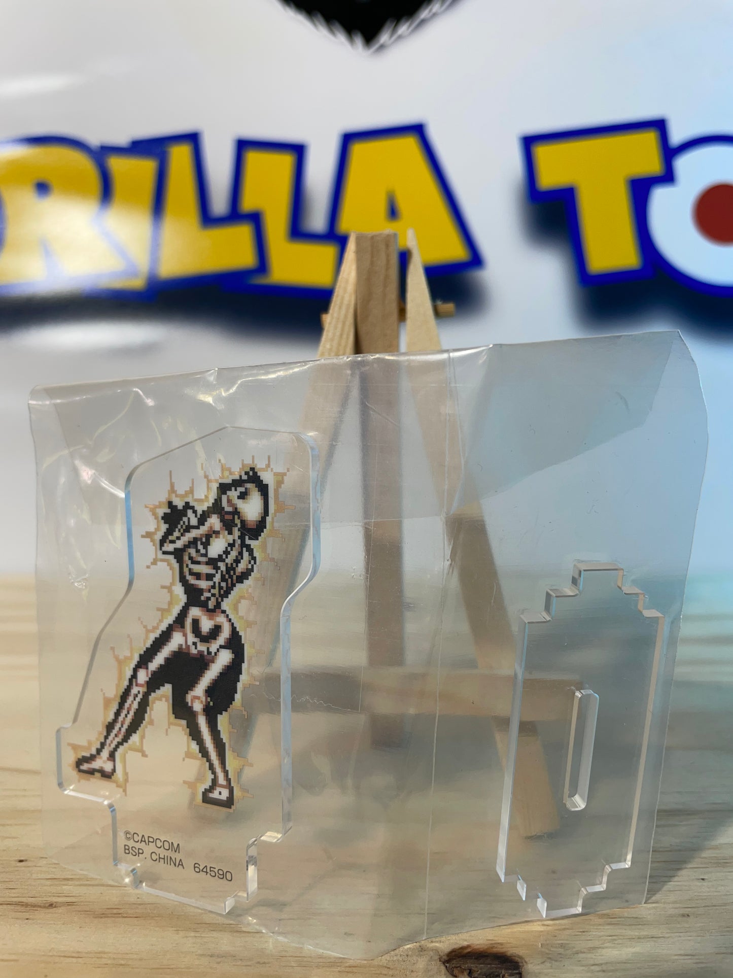 CHUN LI ELECTRIC - Stand Acrylic Figure - Ichiban Kuji G Prize - Street Fighter