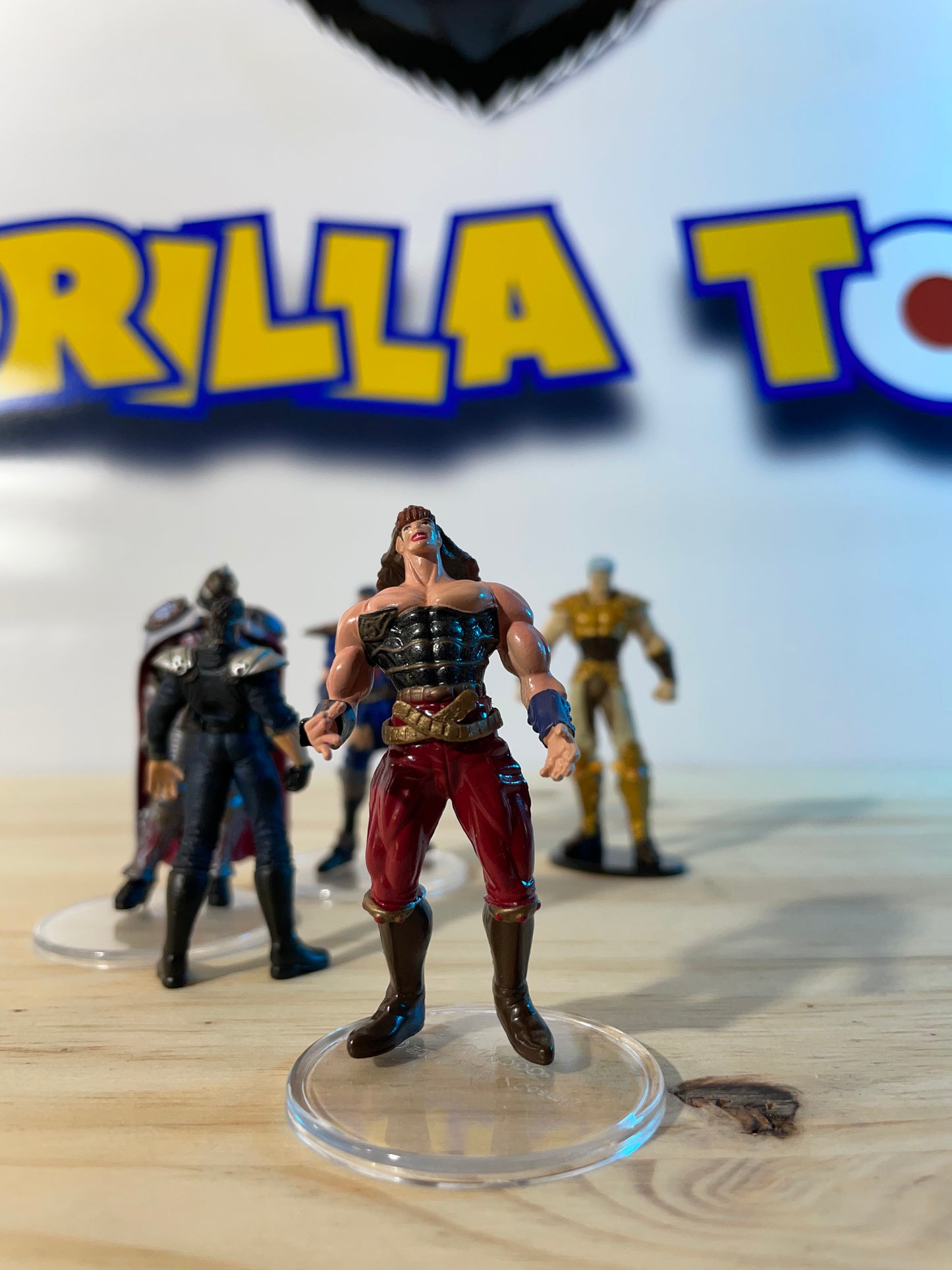 Lot 5x figurines gashapon - Raijin Collection Figure - Ken le survivant - Hokuto No Ken / Fist Of The North Star