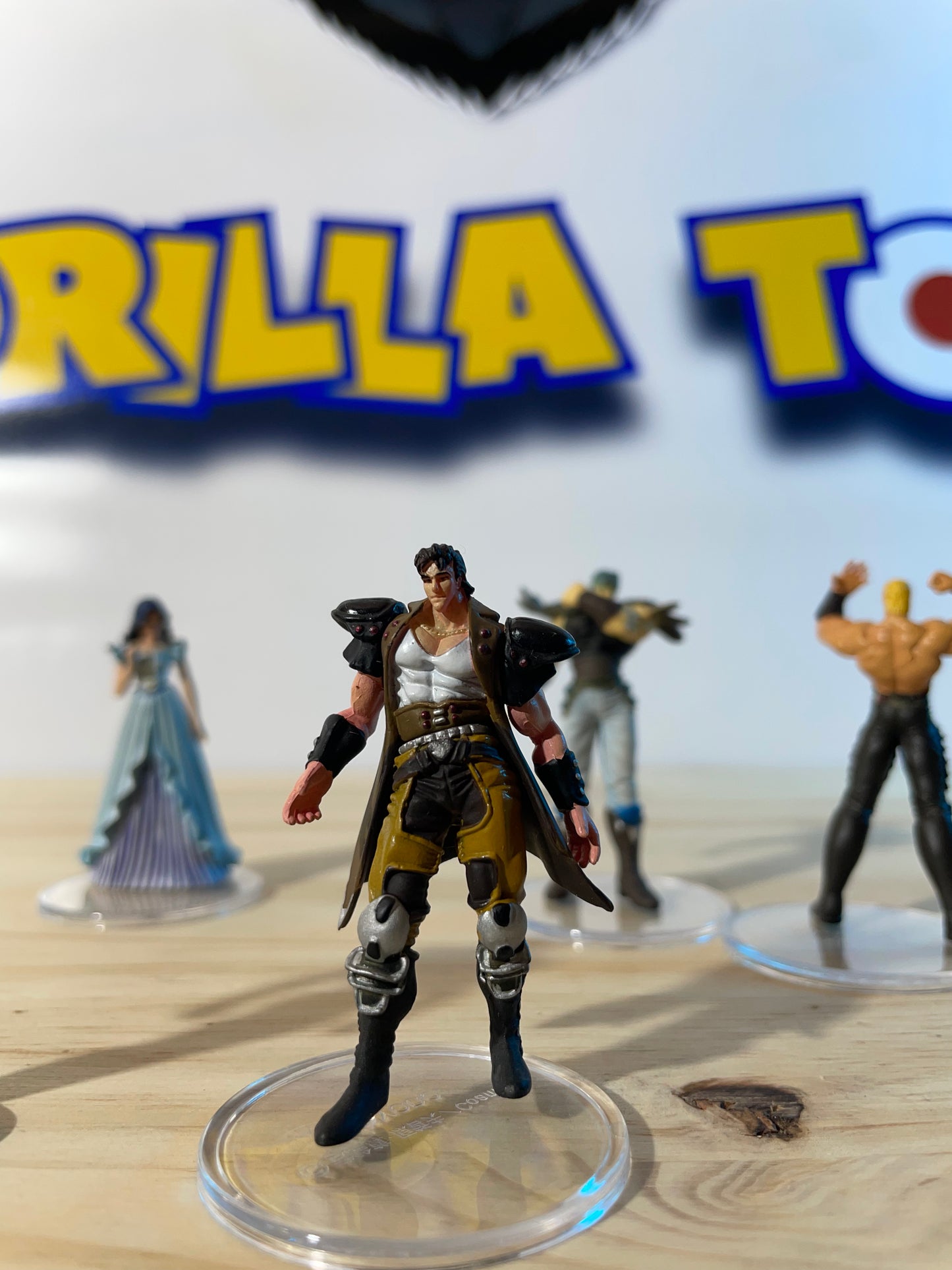Lot 5x figurines gashapon - Raijin Collection Figure - Ken le survivant - Hokuto No Ken / Fist Of The North Star