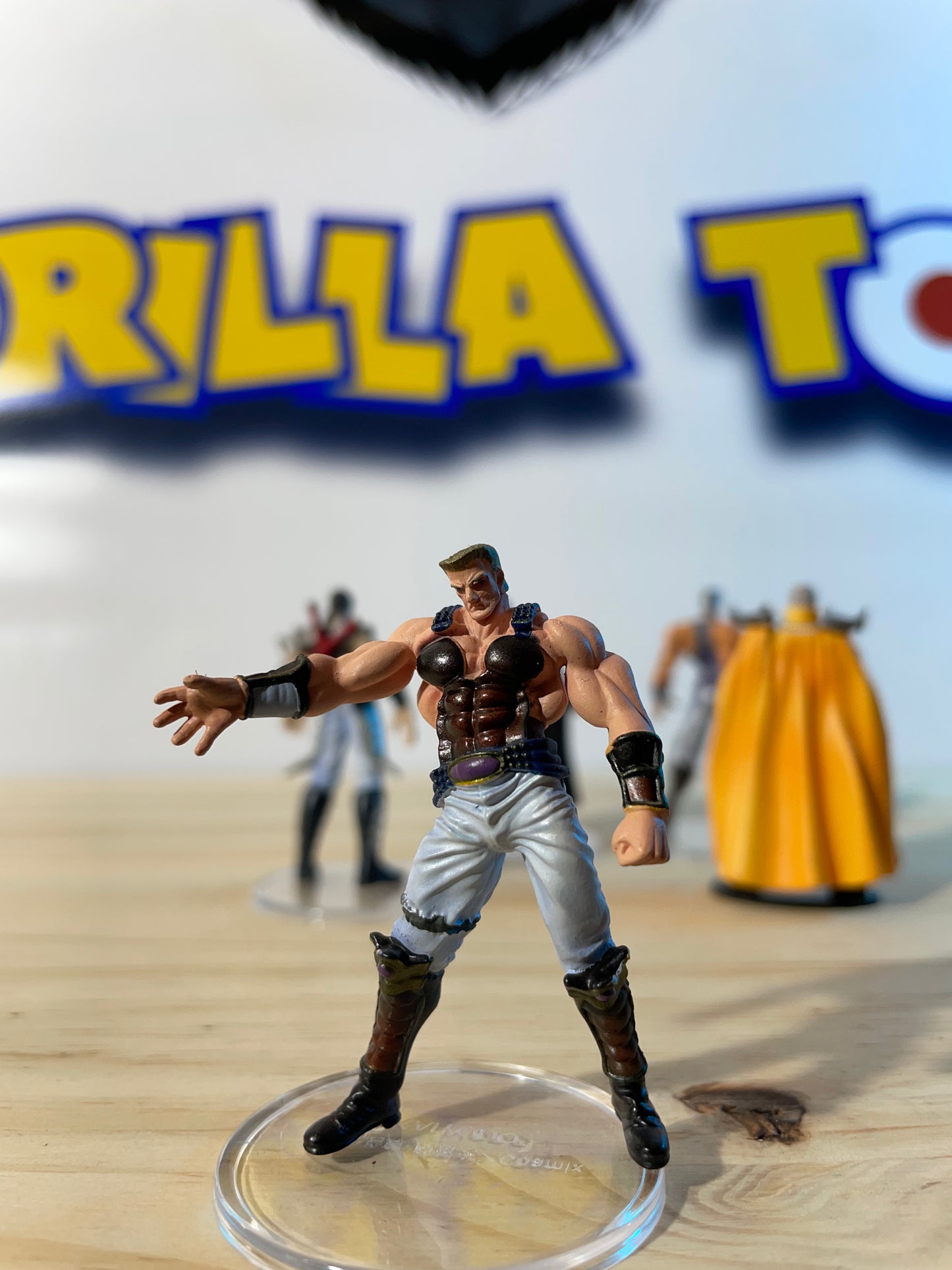 Lot 5x figurines gashapon - Raijin Collection Figure - Ken le survivant - Hokuto No Ken / Fist Of The North Star