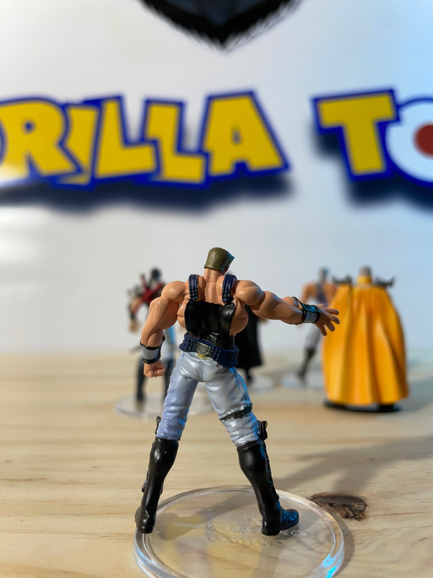 Lot 5x figurines gashapon - Raijin Collection Figure - Ken le survivant - Hokuto No Ken / Fist Of The North Star