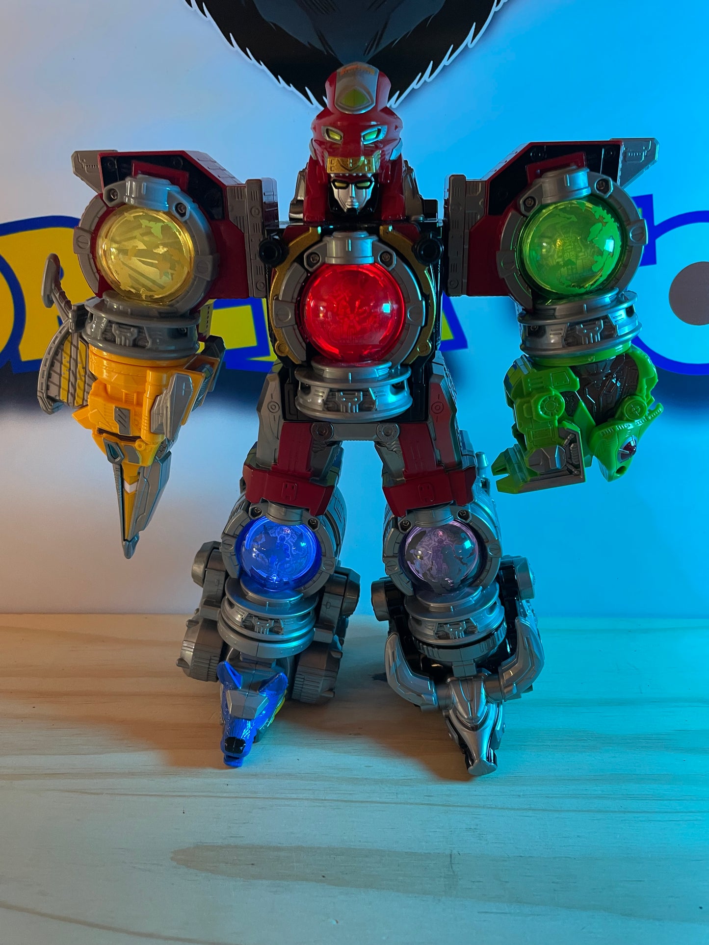 USHU SENTAI KYURANGER DX RYUTEIOH KYUTAMA MEGAZORD - Power Rangers