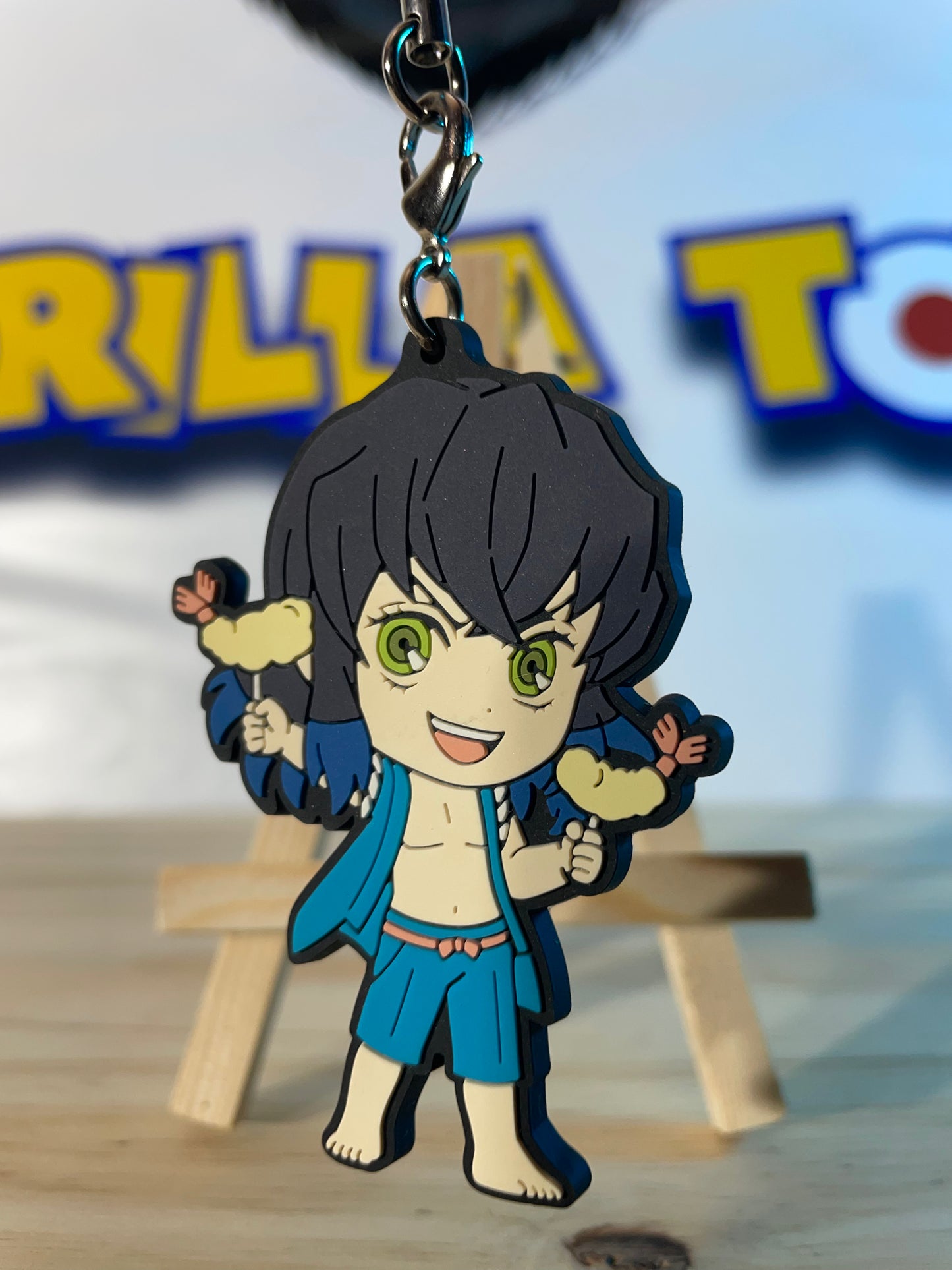 INOSUKE HASHIBIRA - Rubber Keychain - Demon Slayer / Kimetsu No Yaiba
