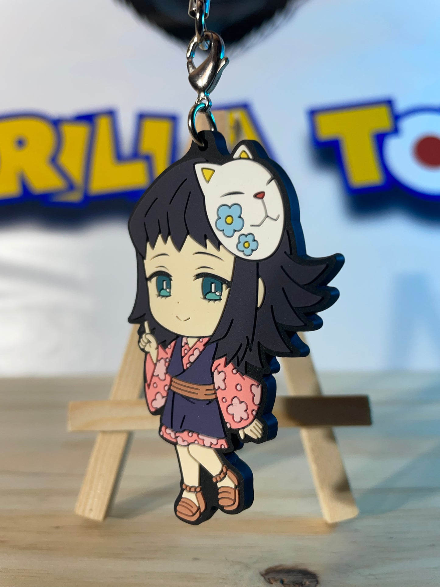 MAKOMO - Rubber Keychain - Demon Slayer / Kimetsu No Yaiba