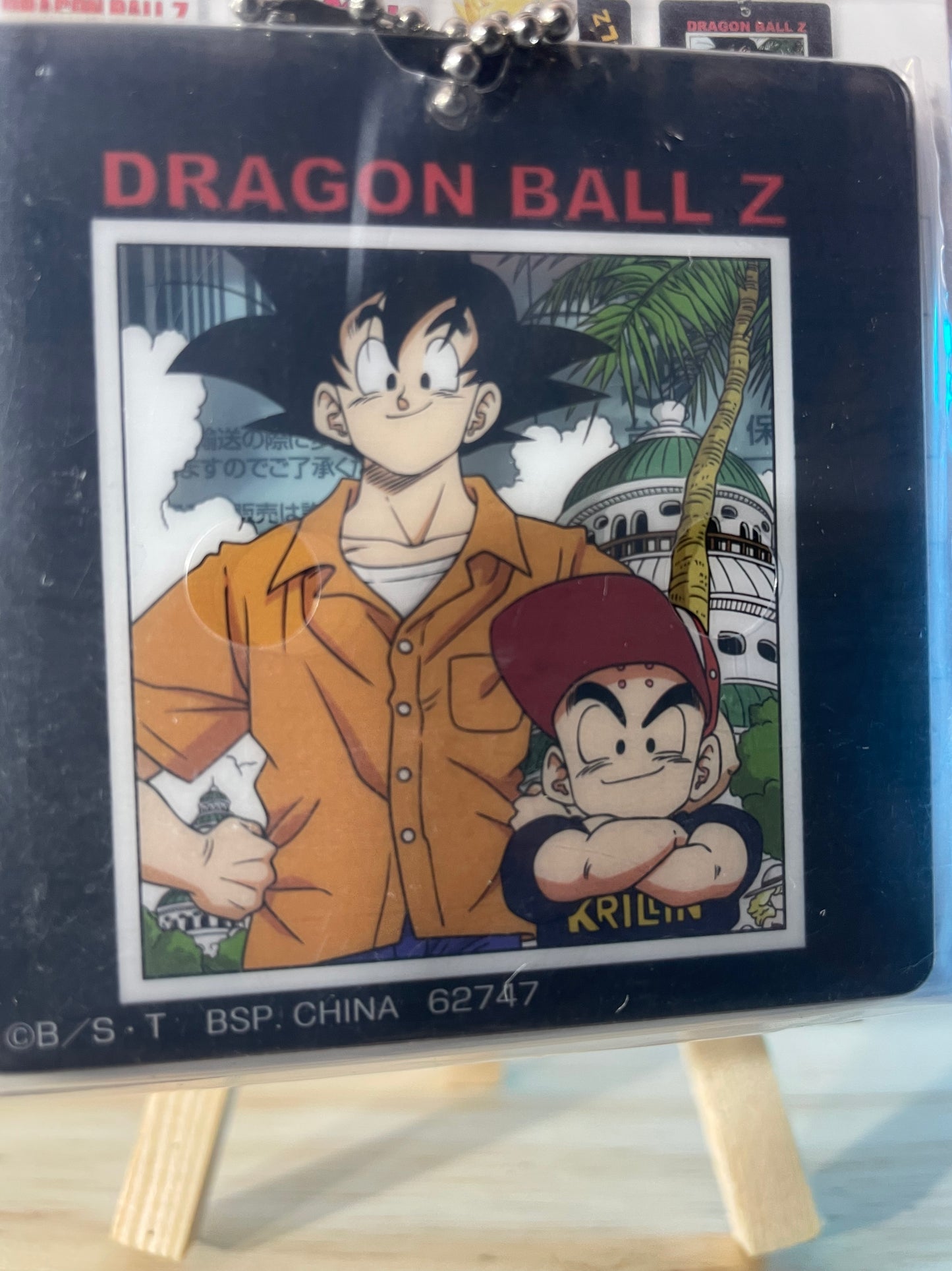 SON GOKU & KRILIN - Acrylic Keychain - Ichiban Kuji Prize H - Dragon Ball Z