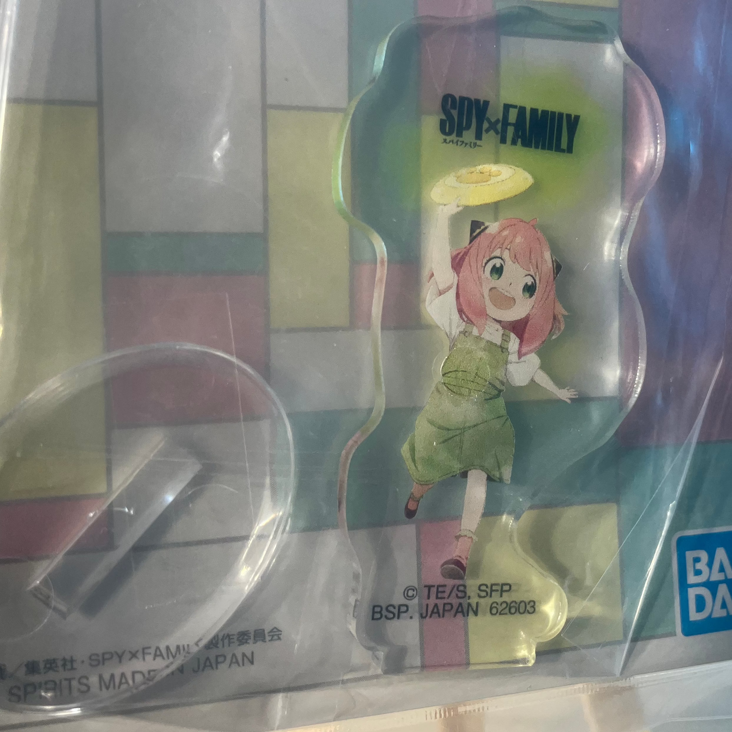 ANYA FORGER FRISBEE - Stand Acrylic - Ichiban Kuji Prize F - Spy x Family