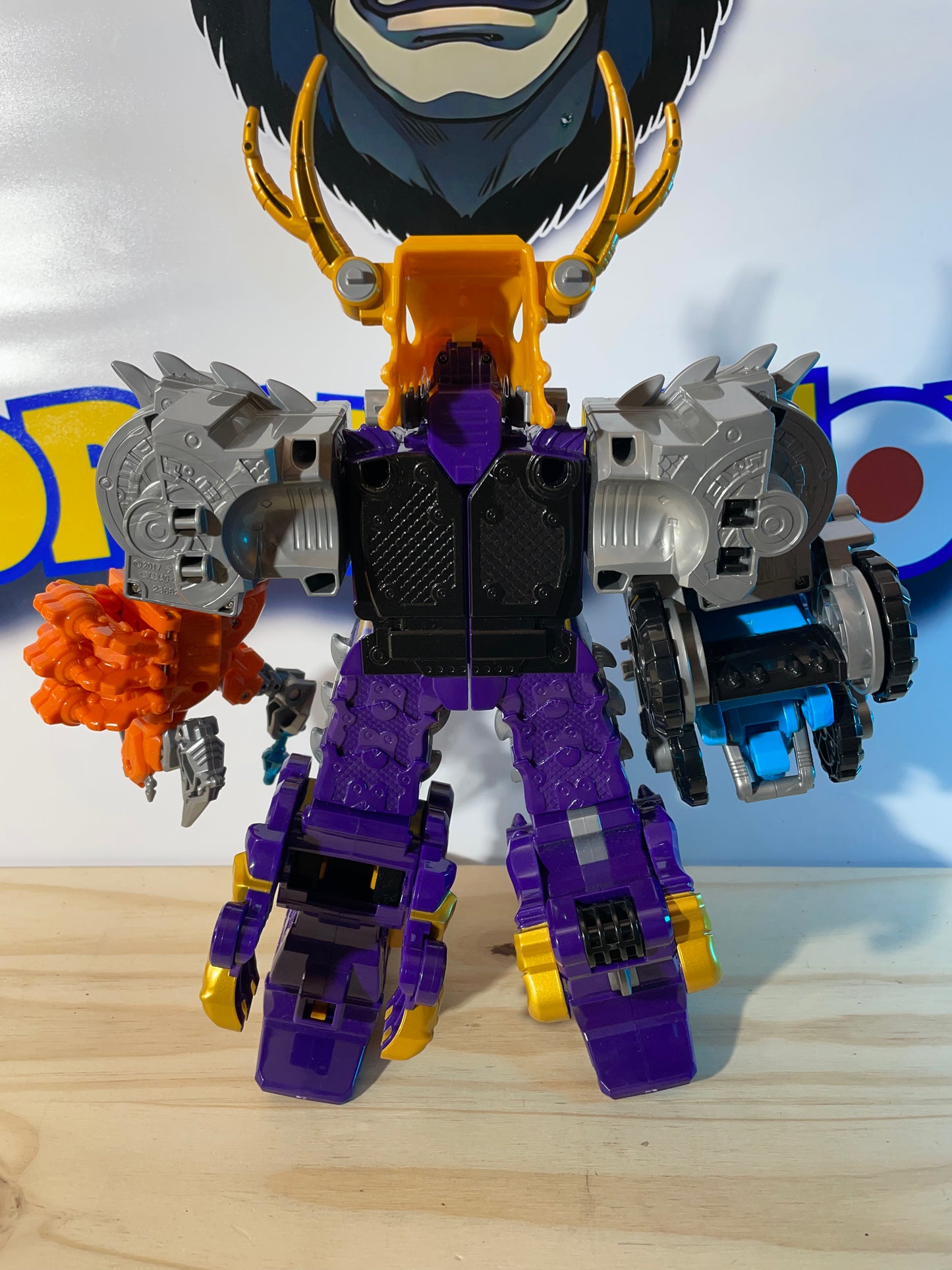 COSMIC FURY KYURANGER DX RYUTEIOH DRAGON MEGAZORD - Power Rangers